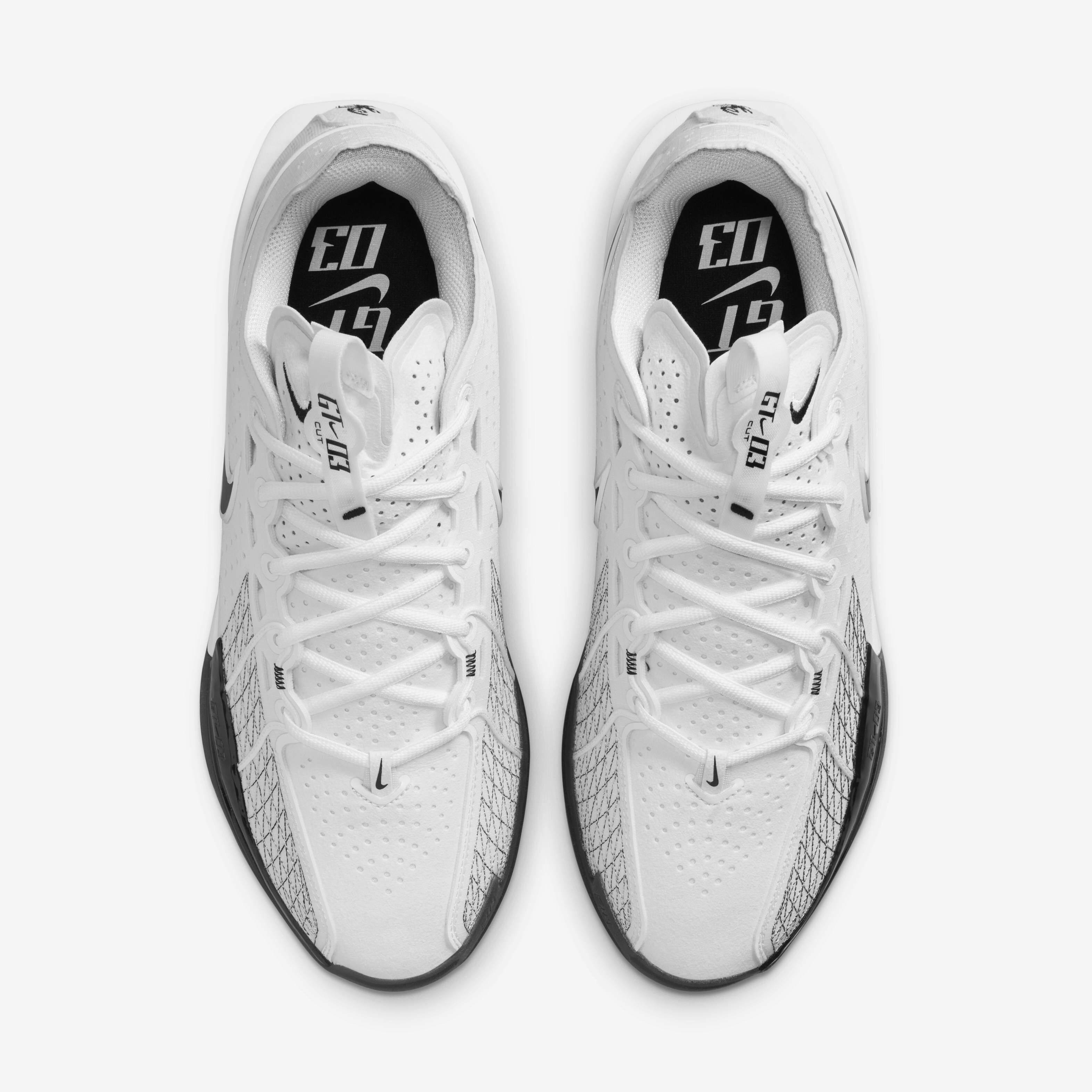 シューズ(男性用) Nike GT Cut 3 \"White/Black\" Buy Nike G.T. Cut 3 Basketball Shoes - White/Black | Nike