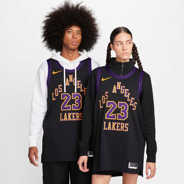 LeBron James Los Angeles Lakers 2023/24 City Edition image number 0 LeBron James Los Angeles Lakers 2023/24 City Edition image number 0