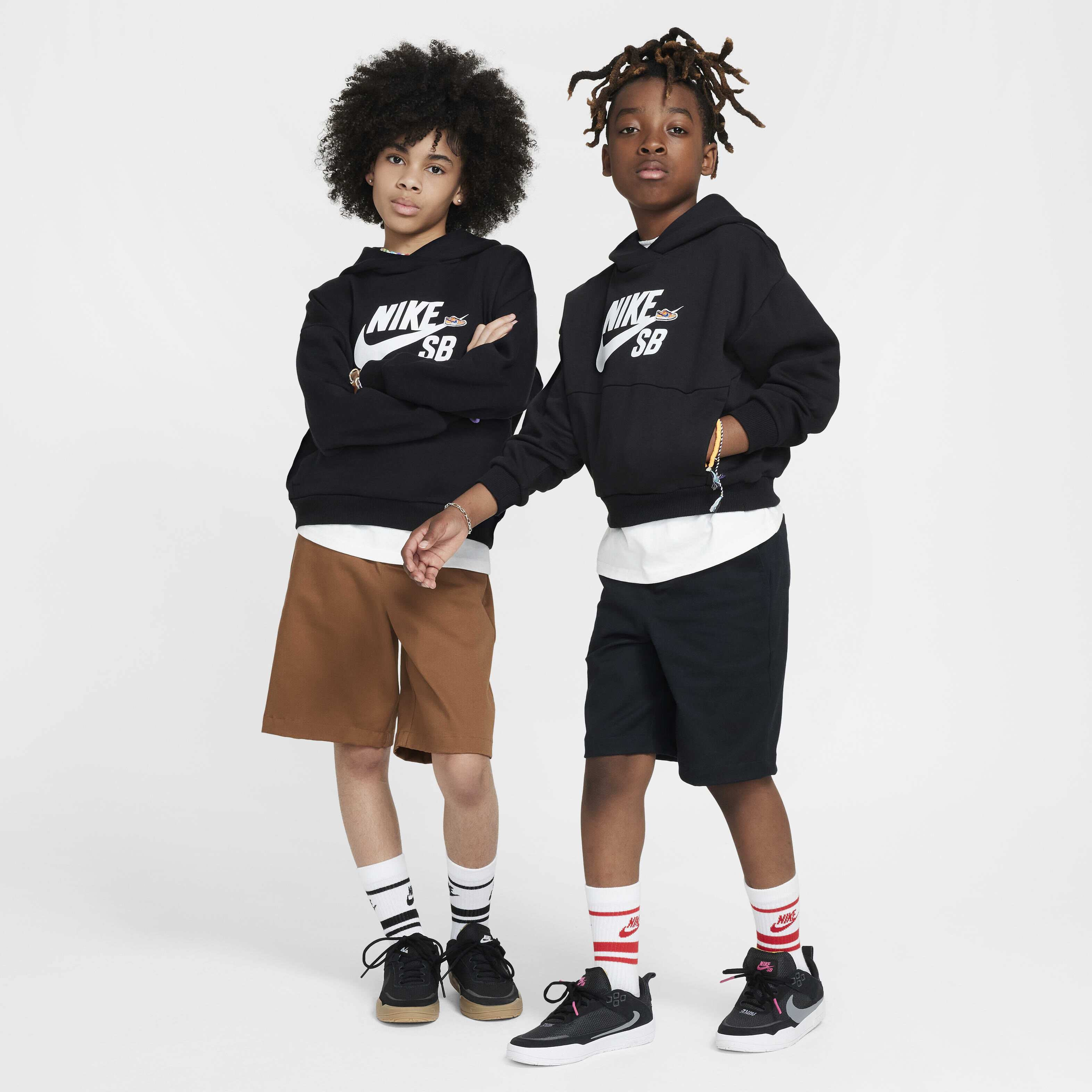 Buy Nike SB Icon Fleece EasyOn Older Kids' Oversized