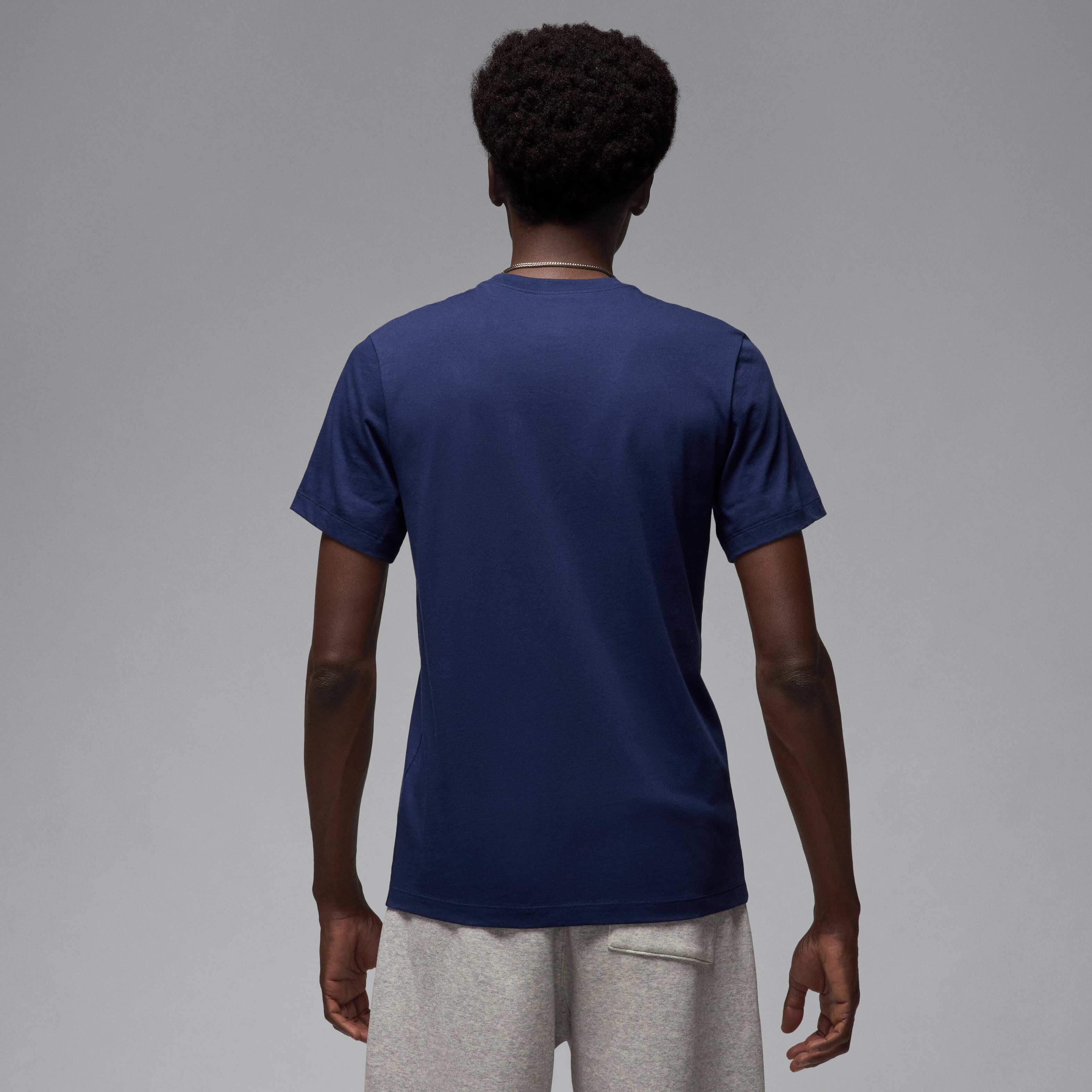 ★Nike★ Jordan Jumpman Short Sleeve T-Shirt M Midnight Navy Air Jordan Jumpman T-Shirt 'Midnight Navy' DH8922-410