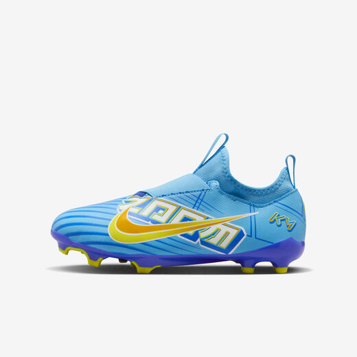 Shoes-Nike, Nike Jr. Mercurial Zoom Vapor 15 Academy KM FG/MG, Younger/Older Kids' Low-Top Football Boot