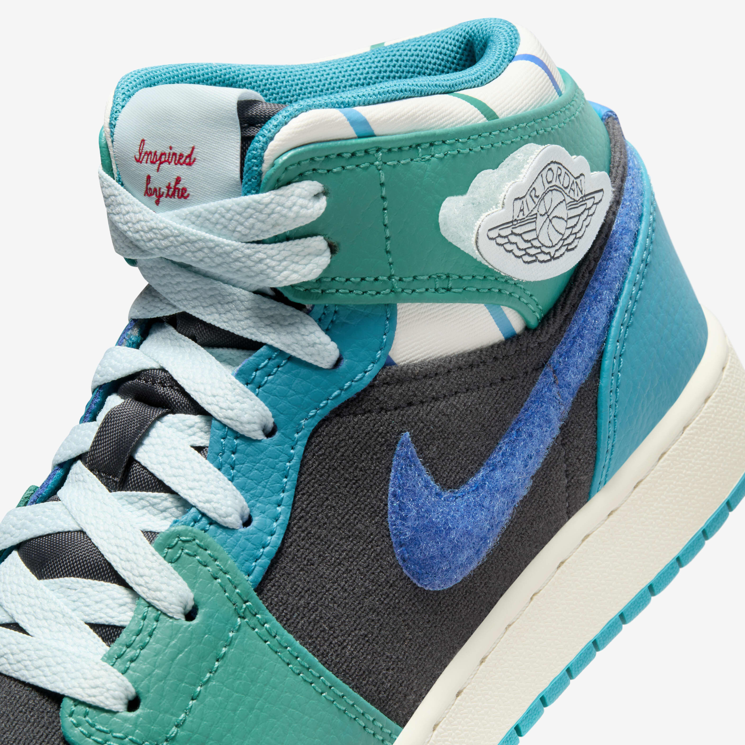 Kids air jordan 1 mid top
