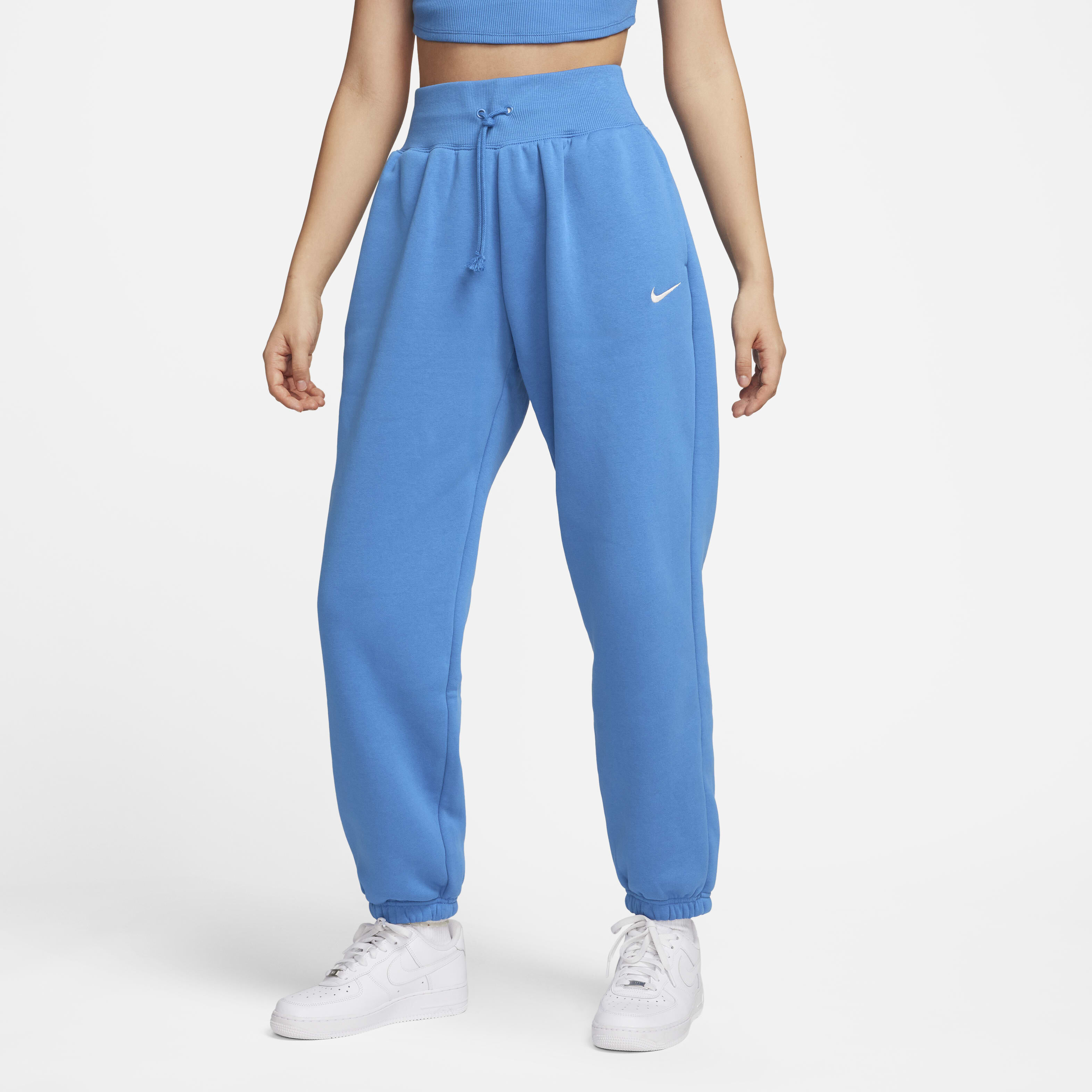 Buy Nike Sportswear Phoenix Fleece Women s High Waisted Oversized Tracksuit Bottoms Nike Saudi Official