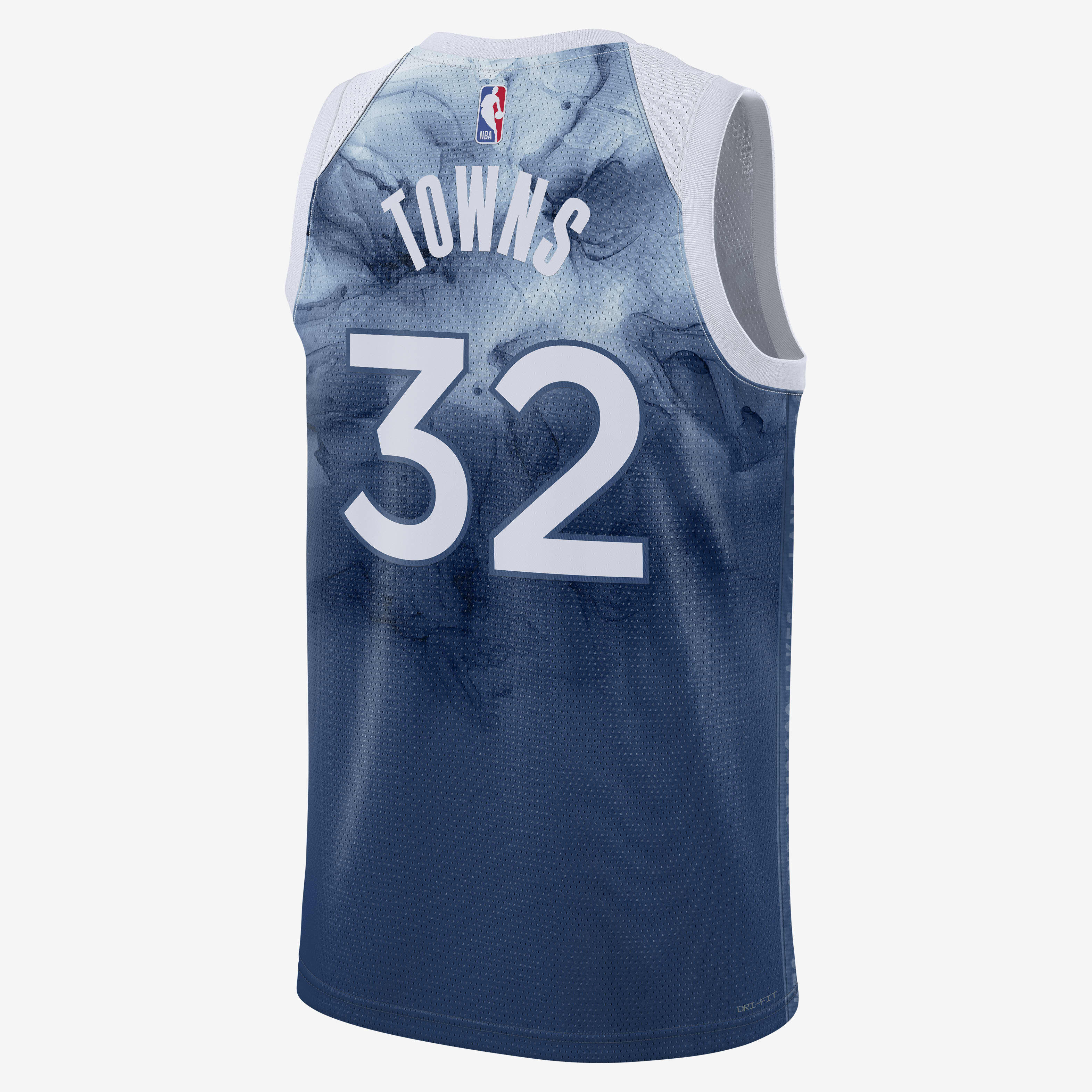 Buy Karl Anthony Towns Minnesota Timberwolves City Edition 2023 24 Men s Nike Dri FIT NBA Swingman Jersey Court Blue Nike Saudi Official