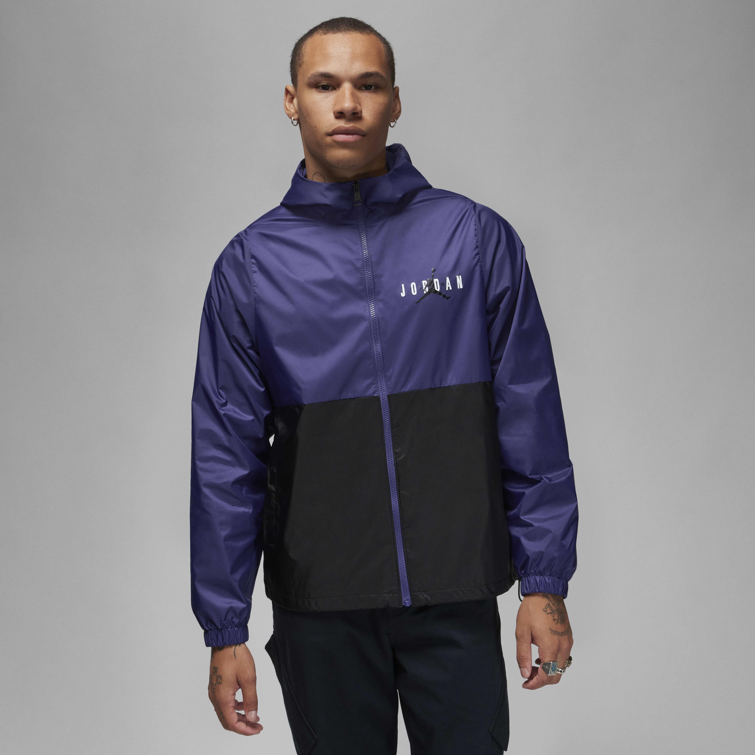 L　新品　JORDAN BRAND WOVEN JACKET NIKE Buy Jordan Essentials Men's Woven Jacket - Sky J Purple