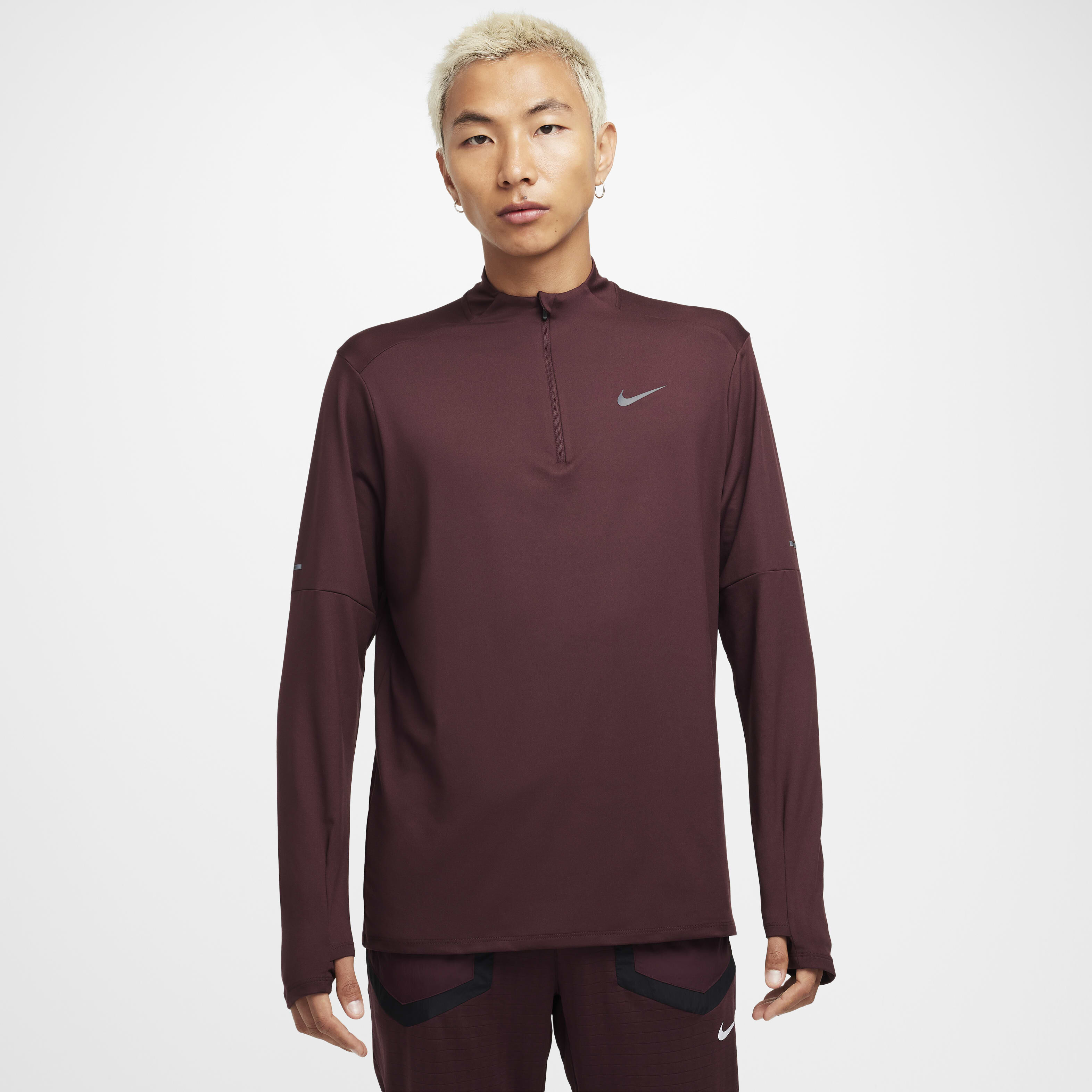 Nike burgundy top best sale