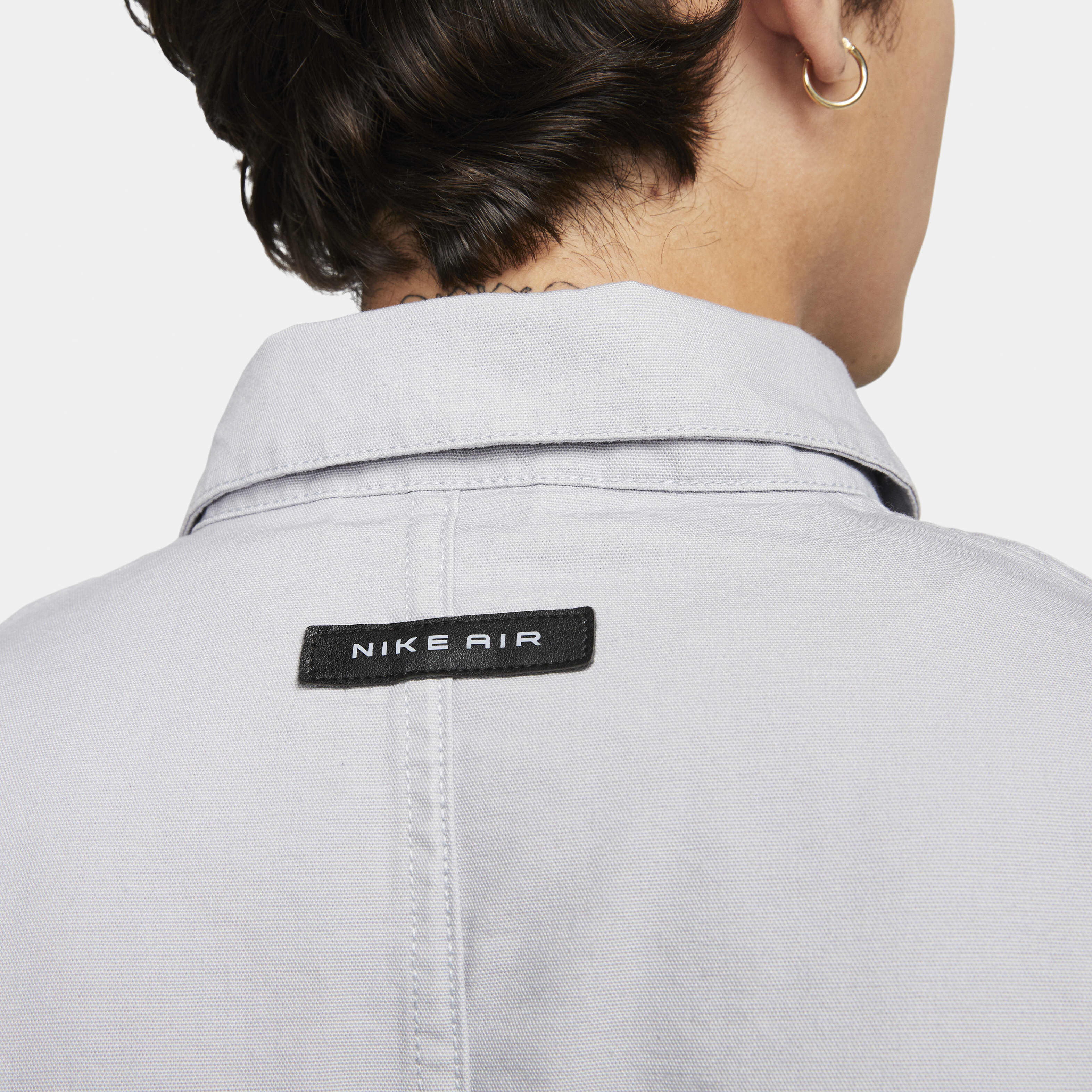 Buy Nike Sportswear Air Men's Woven Over-Shirt Top - Wolf Grey