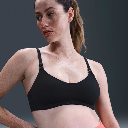 Women's Maternity Tops & T-Shirts-Nike, Nike (M) Alate Minimalist, Women's Light-Support Padded Nursing Sports Bra (Maternity) Women's Maternity Tops & T-Shirts-Nike, Nike (M) Alate Minimalist, Women's Light-Support Padded Nursing Sports Bra (Maternity)