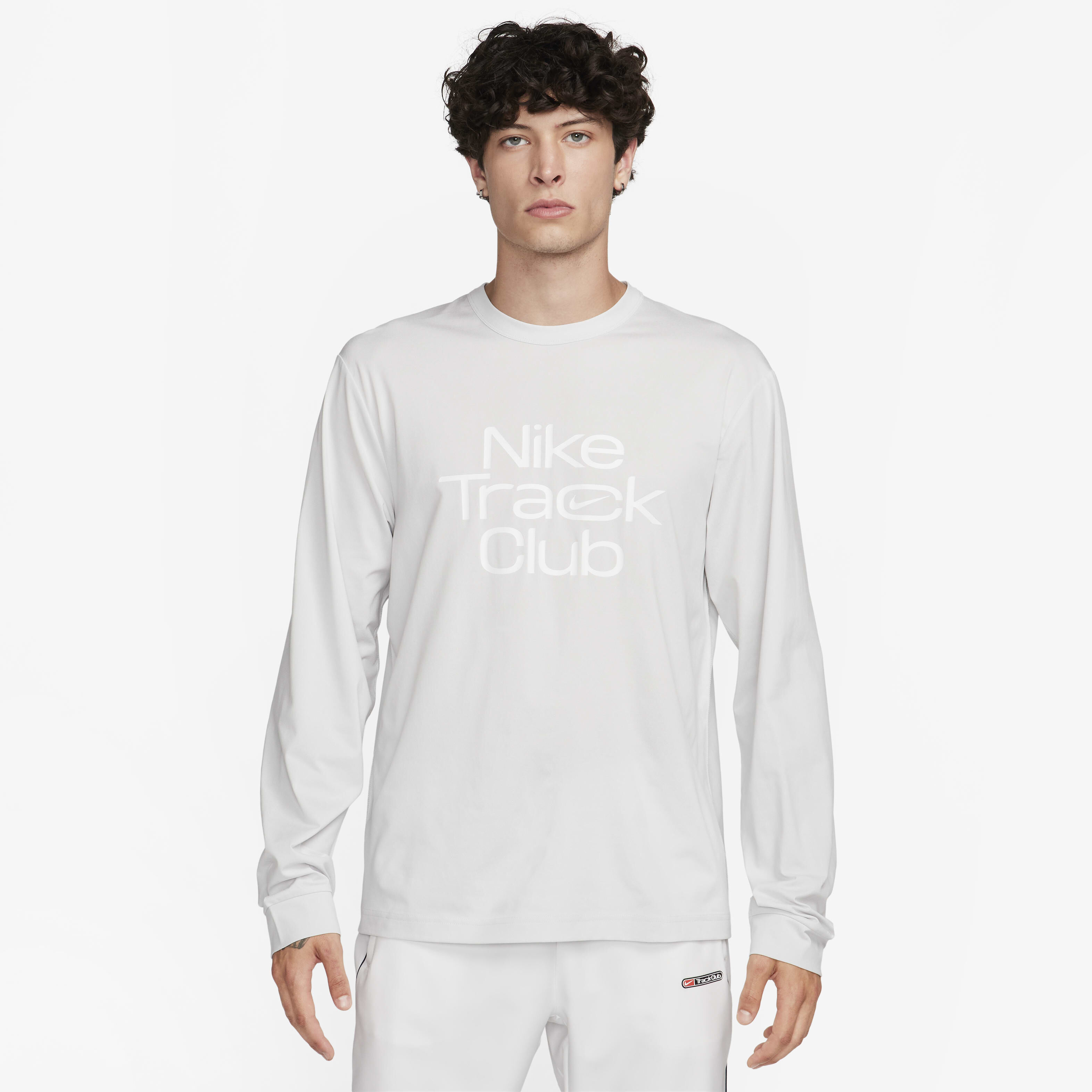 ★★Nike★★ Fitness T-Shirt M Summit White HJ3620121 HJ3620 Buy Nike Track Club Men's Dri-FIT Hyverse Long-Sleeve