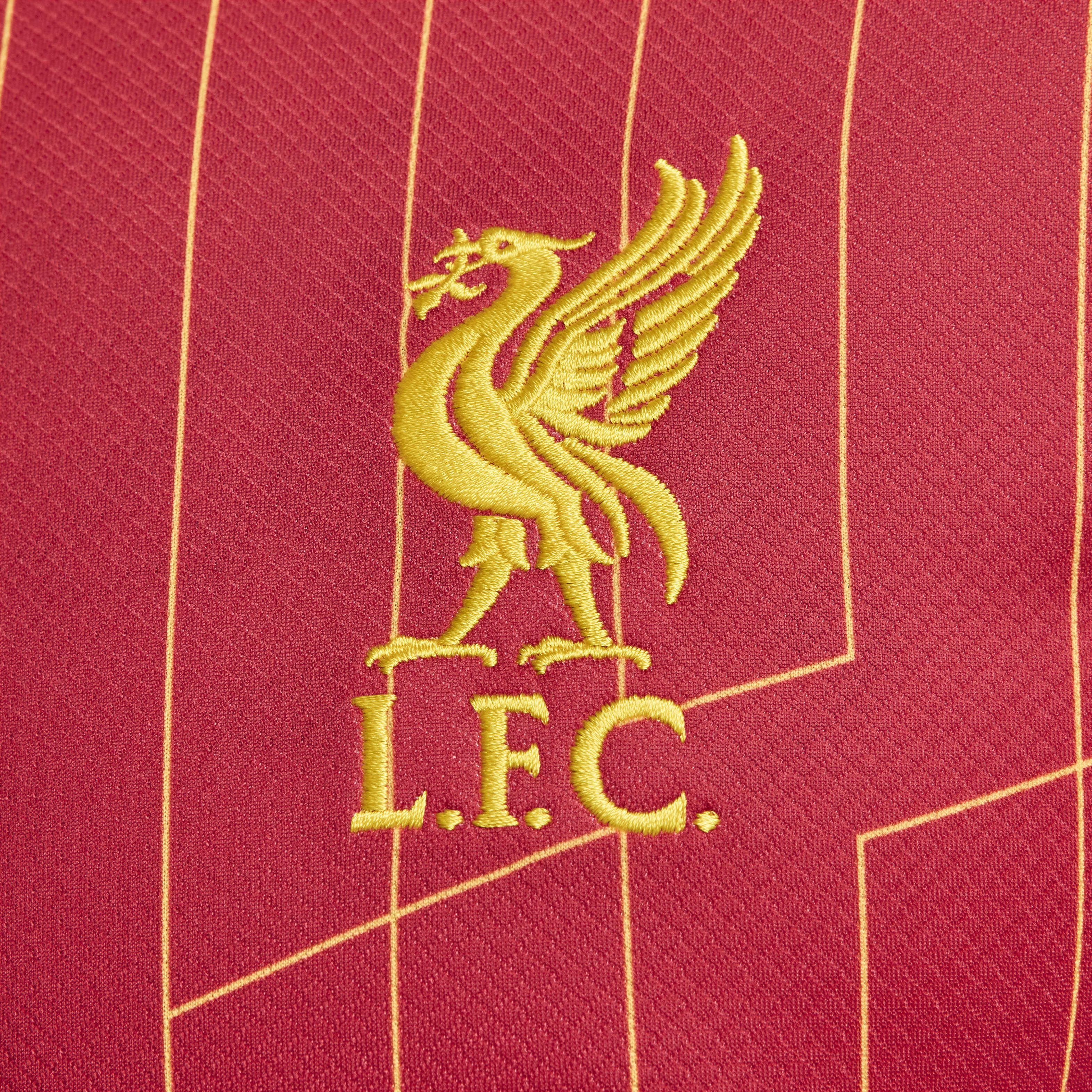 Liverpool shirt logo deals
