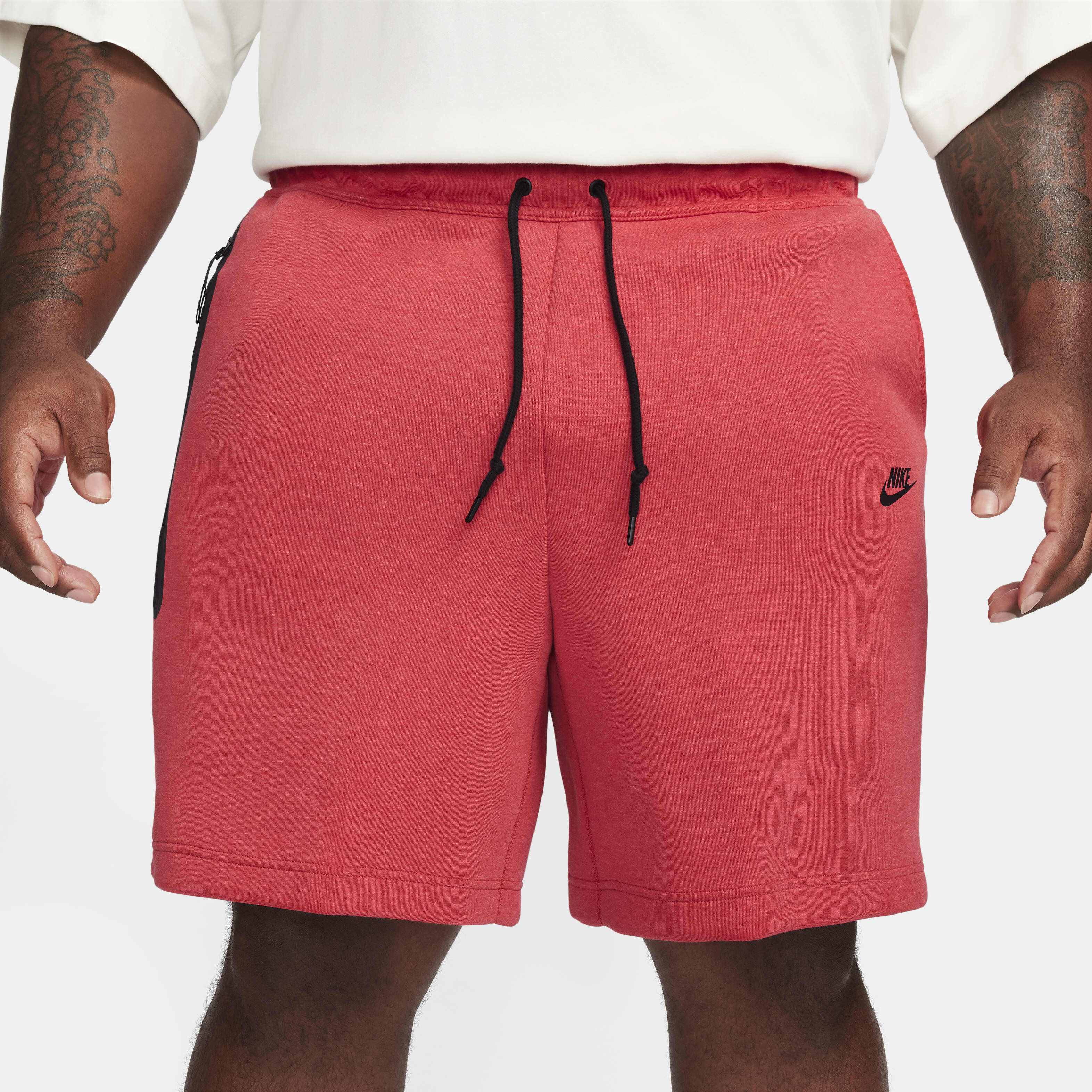 Nike fleece shorts mens sales
