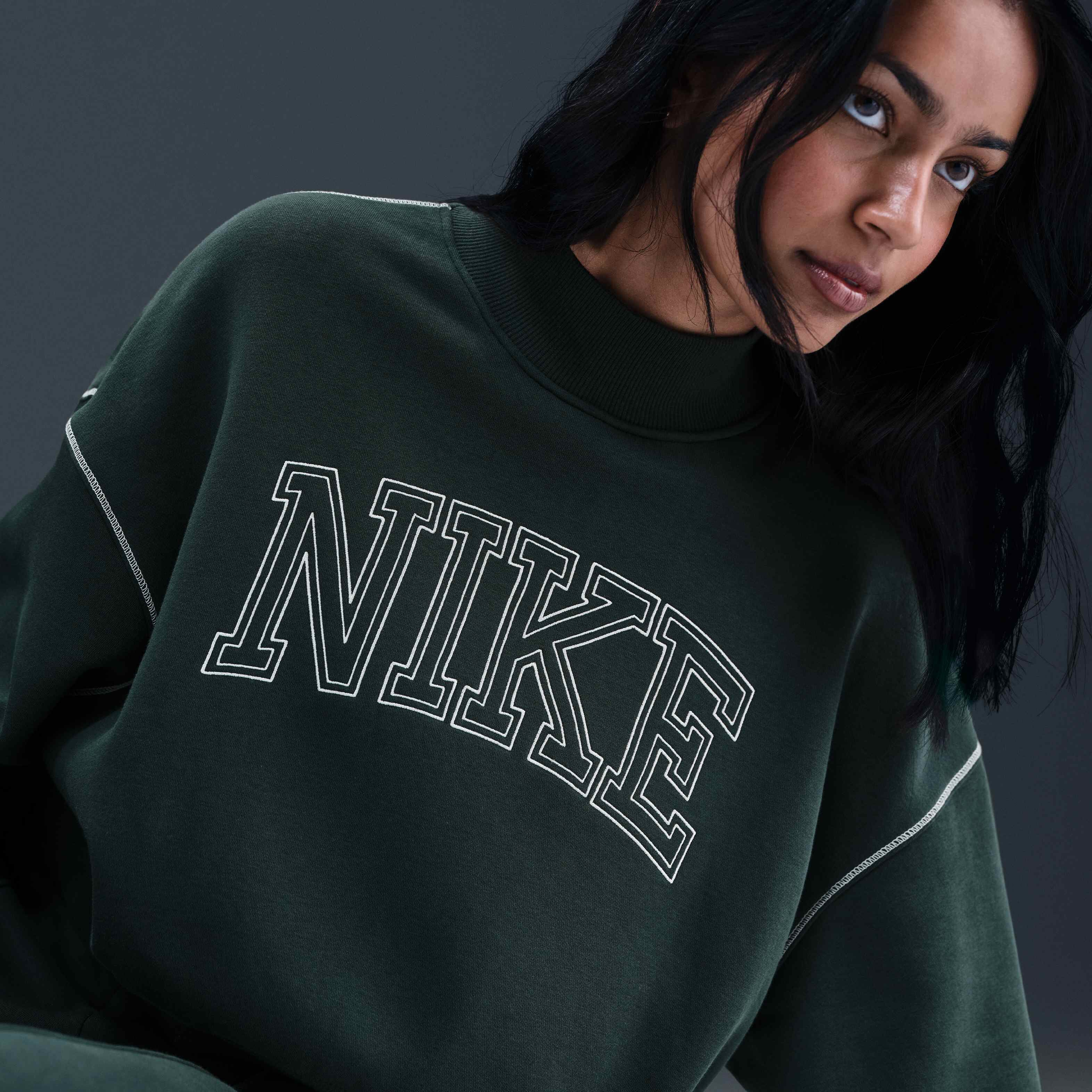 Buy Nike Sportswear Phoenix Fleece Women's Mock-Neck Sweatshirt