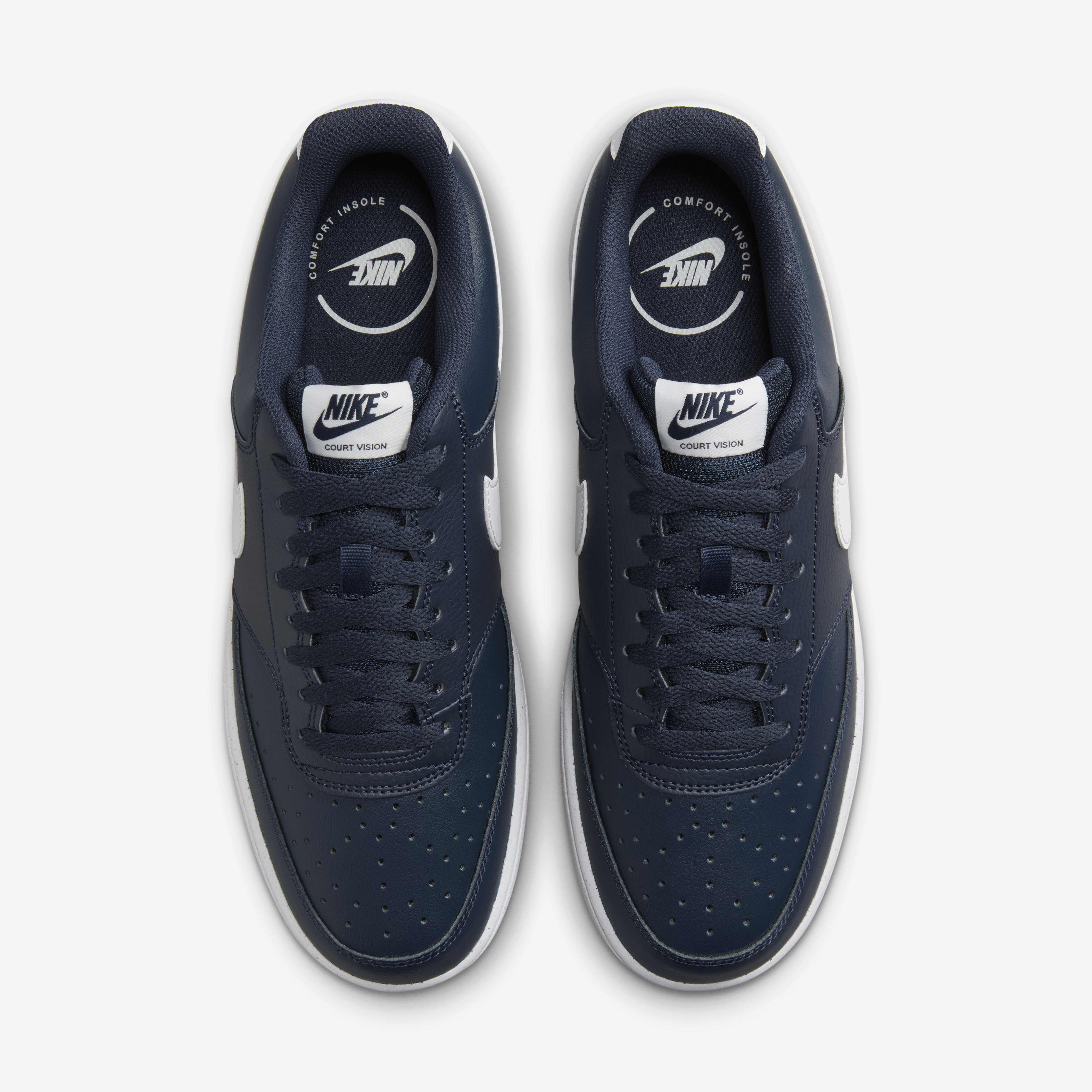 Buy Nike Court Vision Low Men's Shoes Obsidian/Gum Light Brown
