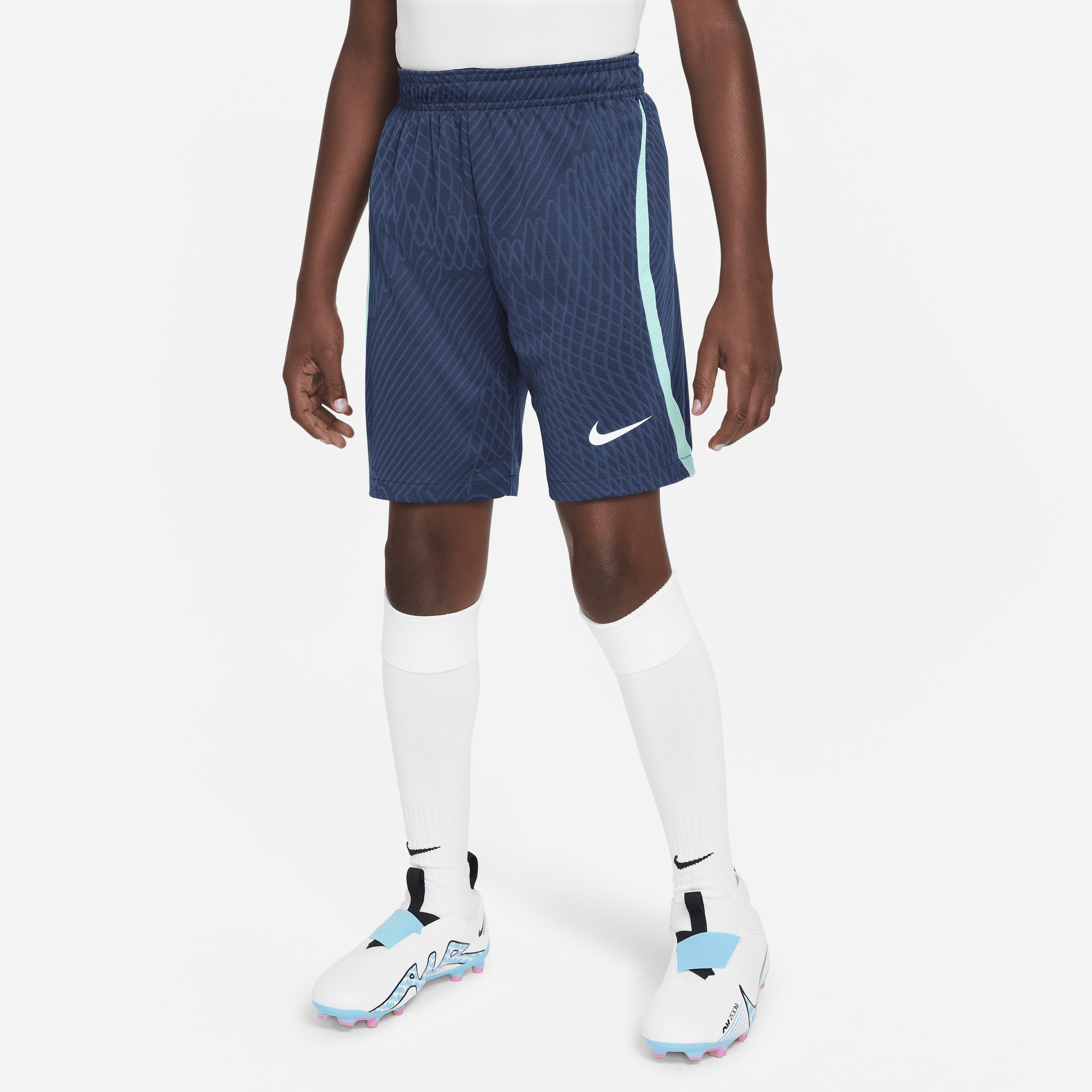 Shop Dri FIT Strike Older Kids Football Shorts Nike KSA