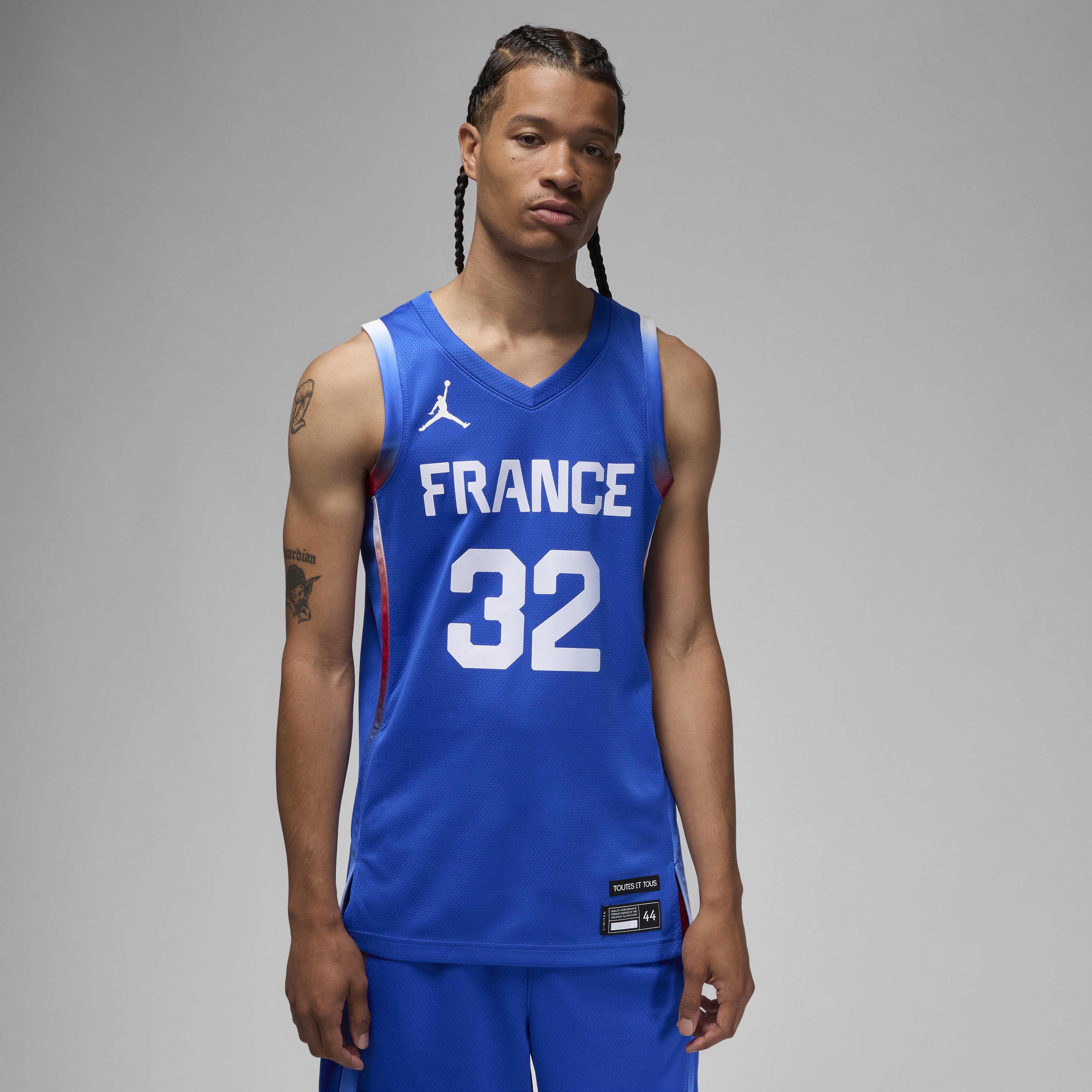 Buy Victor Wembanyama France Limited Road Men s Jordan Basketball Replica Jersey Nike Saudi Official