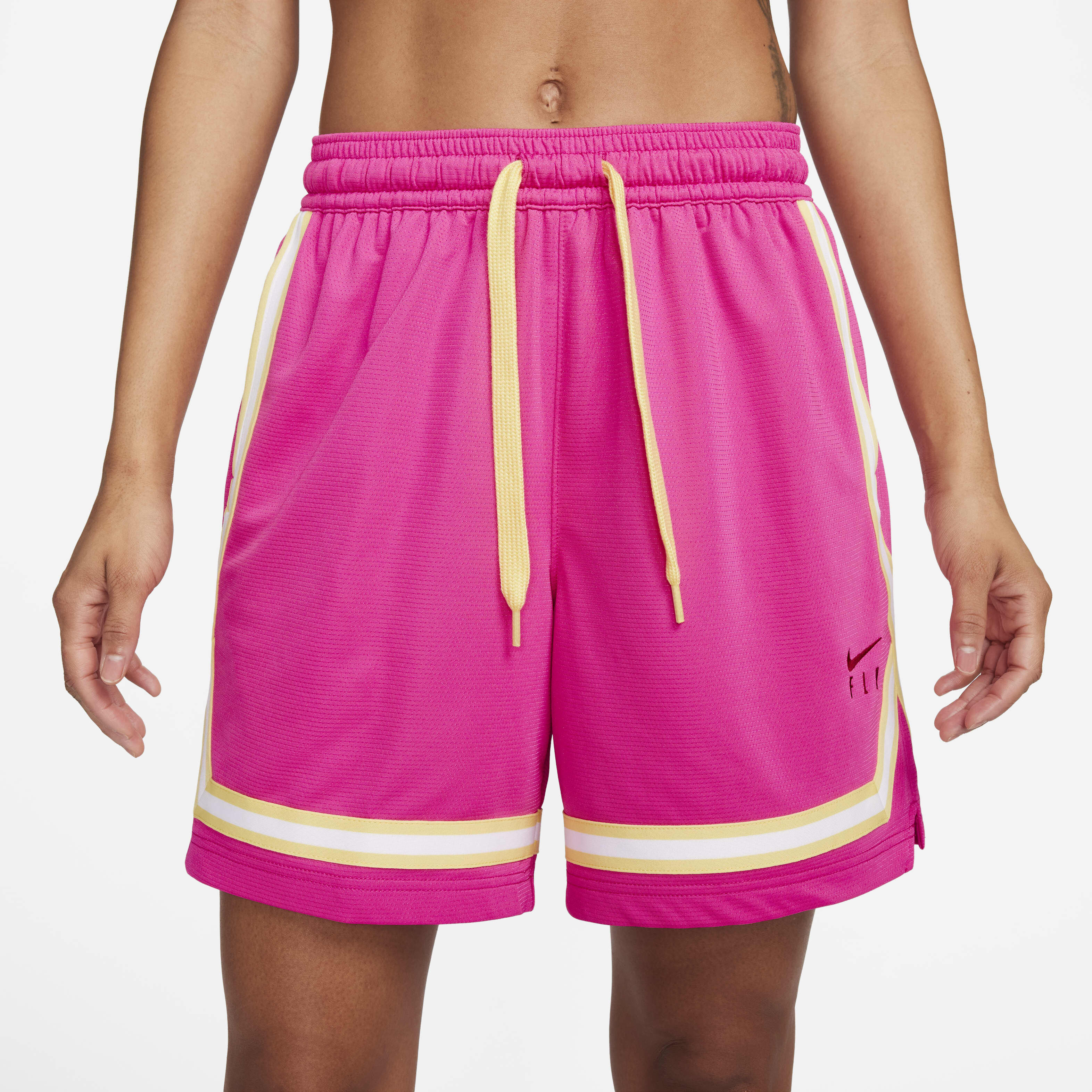 Buy Nike Fly Crossover Women s Basketball Shorts Alchemy Pink Dark Team Red Nike Saudi Official