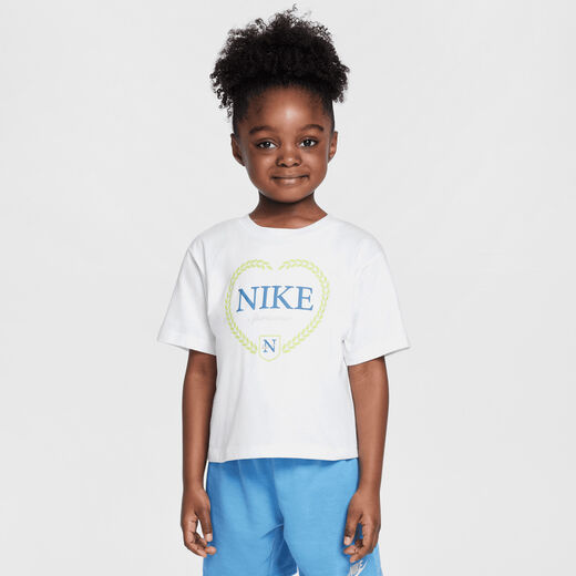 Kids Collection-Nike, Nike, Little Kids' Game, Swoosh, Match Boxy T-Shirt