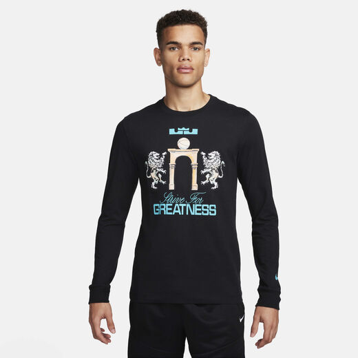 T-Shirts & Tops-Nike, LeBron, Men's Long-Sleeve T-Shirt