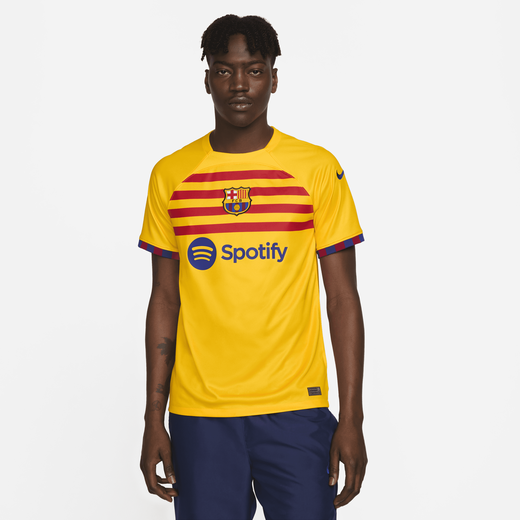 Barcelona yellow away discount kit