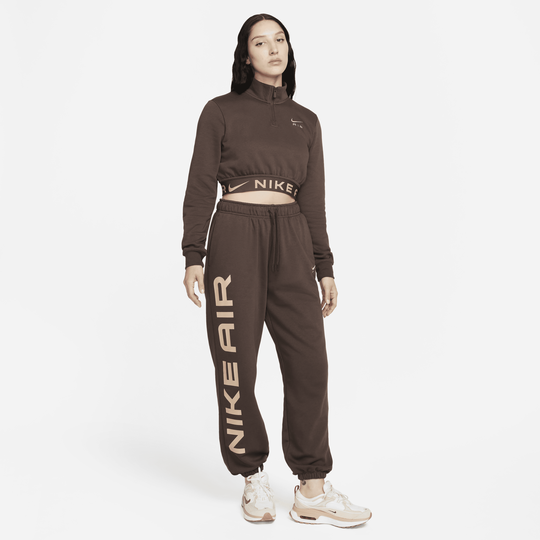 Shop Sportswear Air Women s Fleece Oversized High Rise Joggers