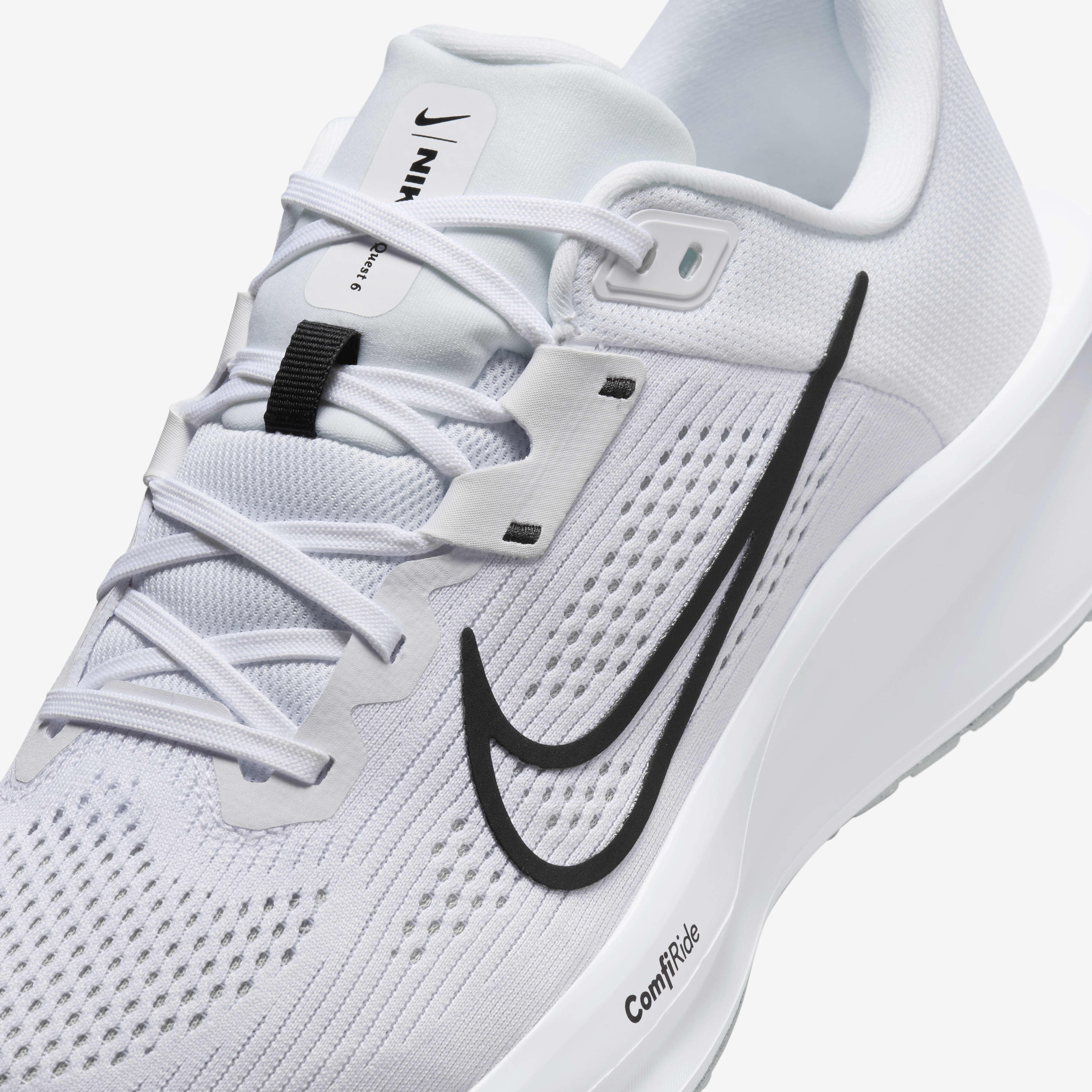 Nike men's quest grey running shoes clearance