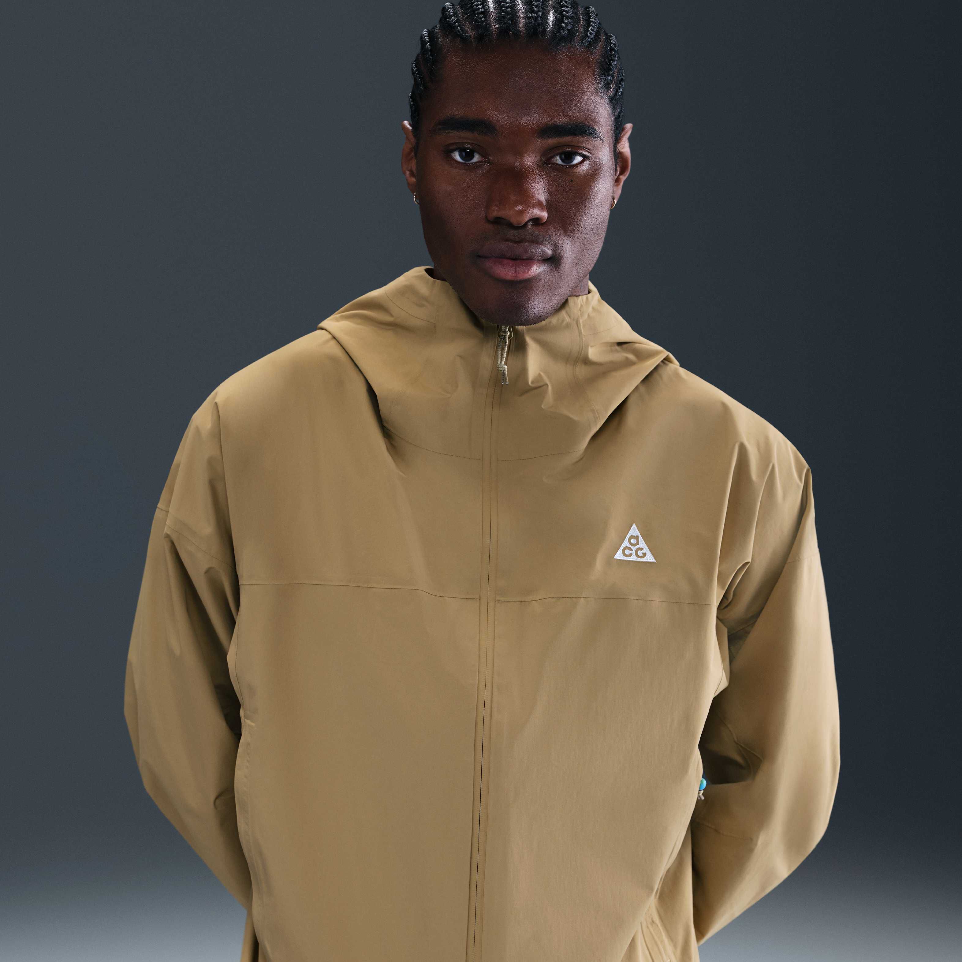 Nike ACG Nike Fit ナイロンジャケット 170 美品 NIKE ACG CLIMA-FIT ナイロンジャケット ブラック XL