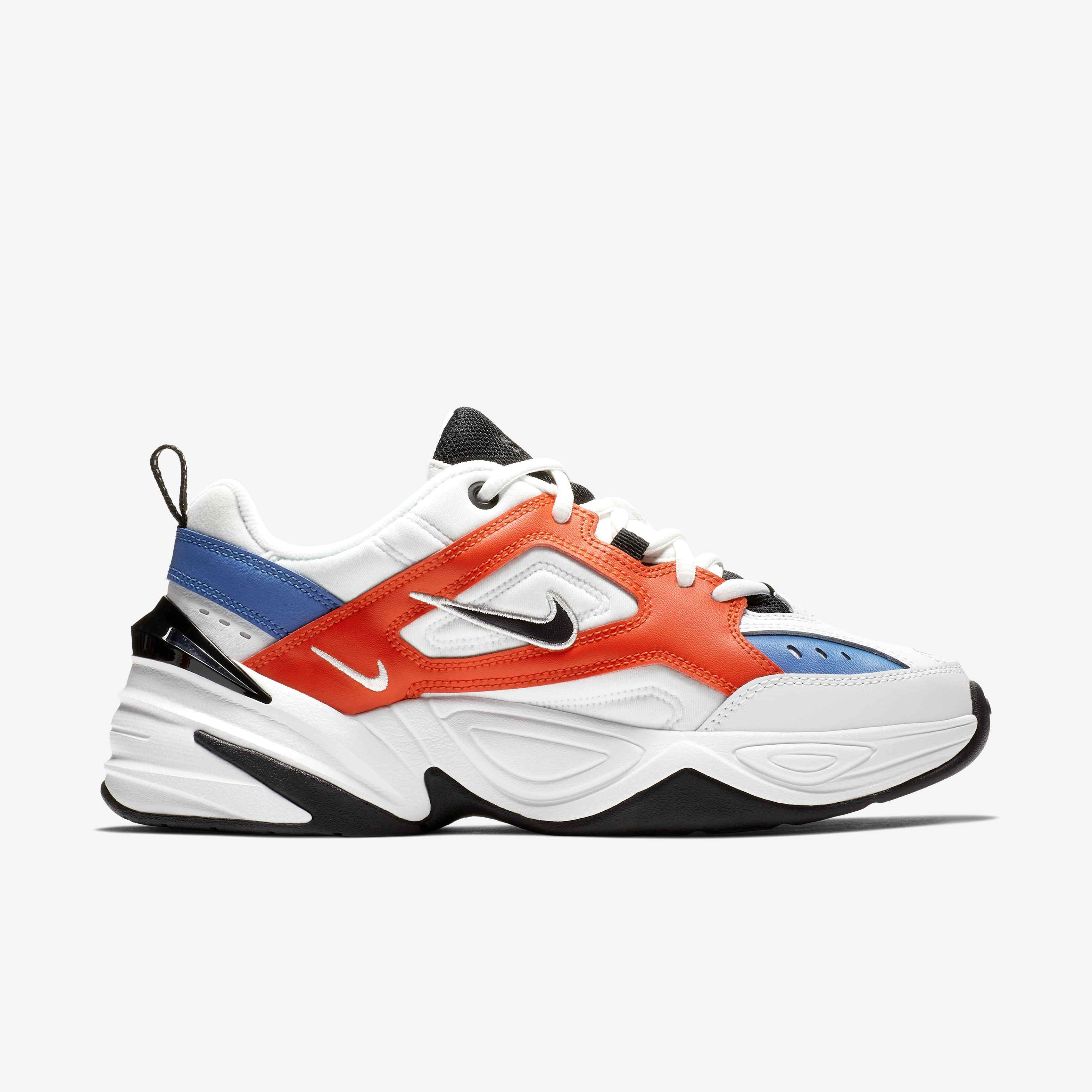 Buy Nike M2K Tekno Women s Shoes Summit White Team Orange Mountain Blue Black Nike Saudi Official