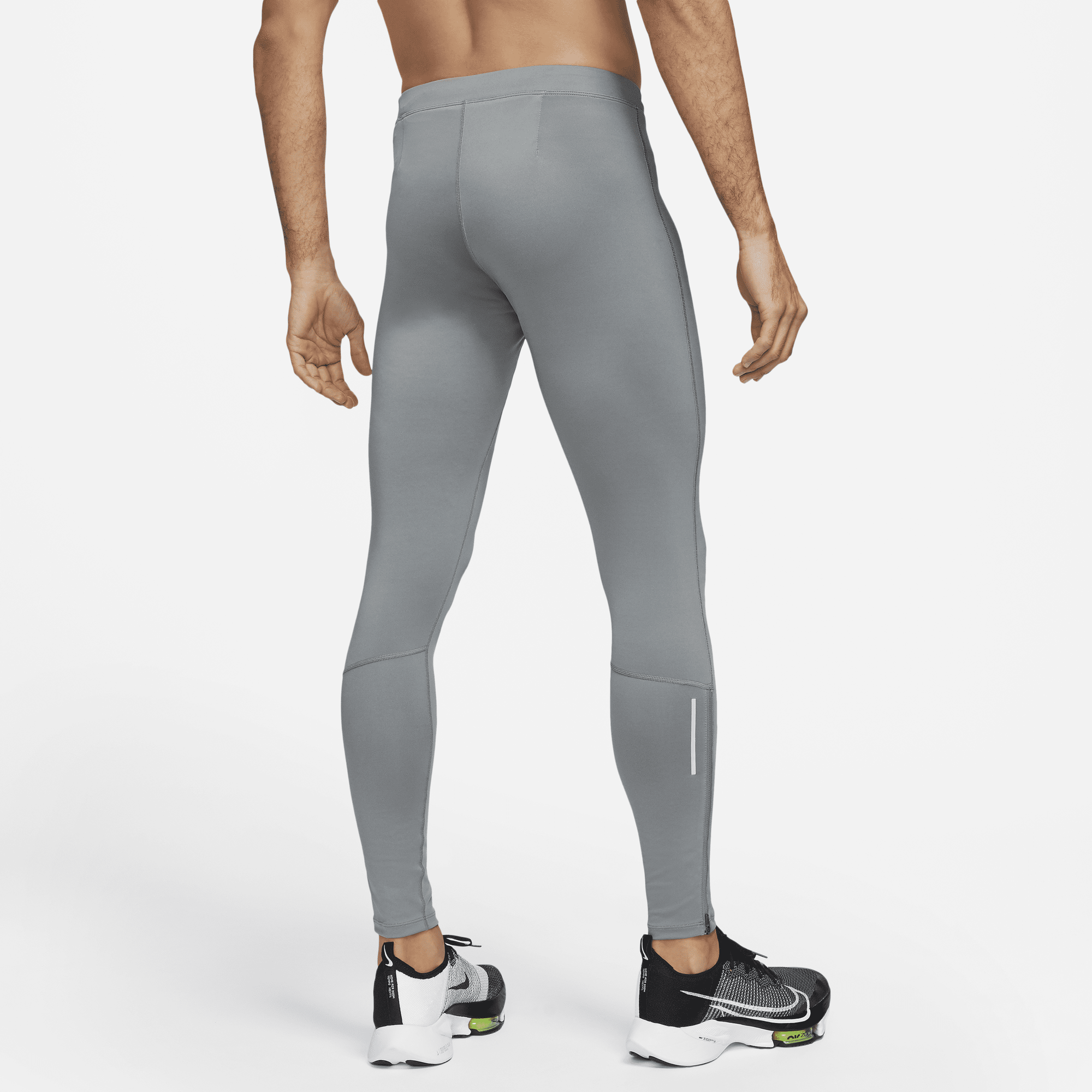 nike running leggings with ankle zip