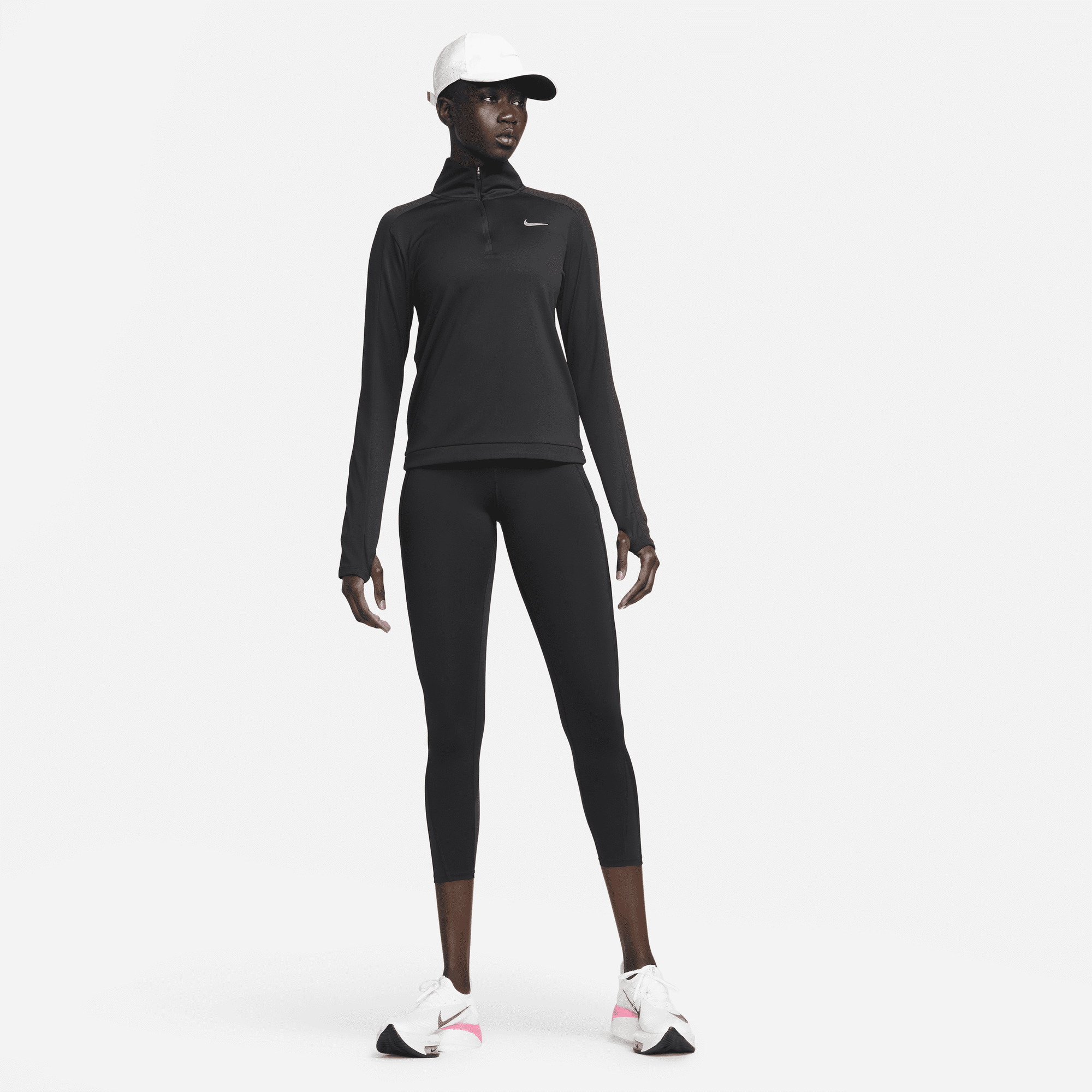 Womens nike running hotsell pacer 1/4 zip top