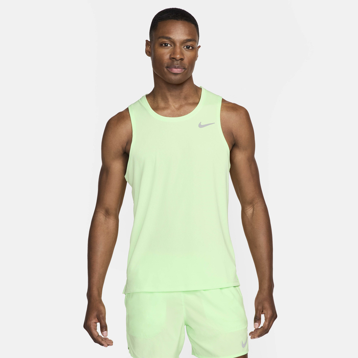 Buy Nike Miler Men's Dri-FIT Running Tank Top Vapour Green