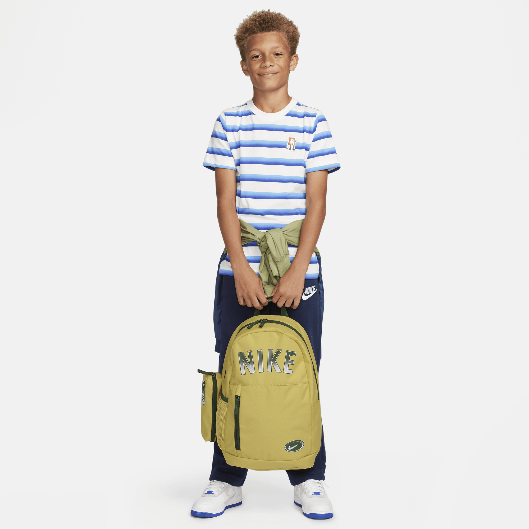 Nike rolling backpack yellow 2025