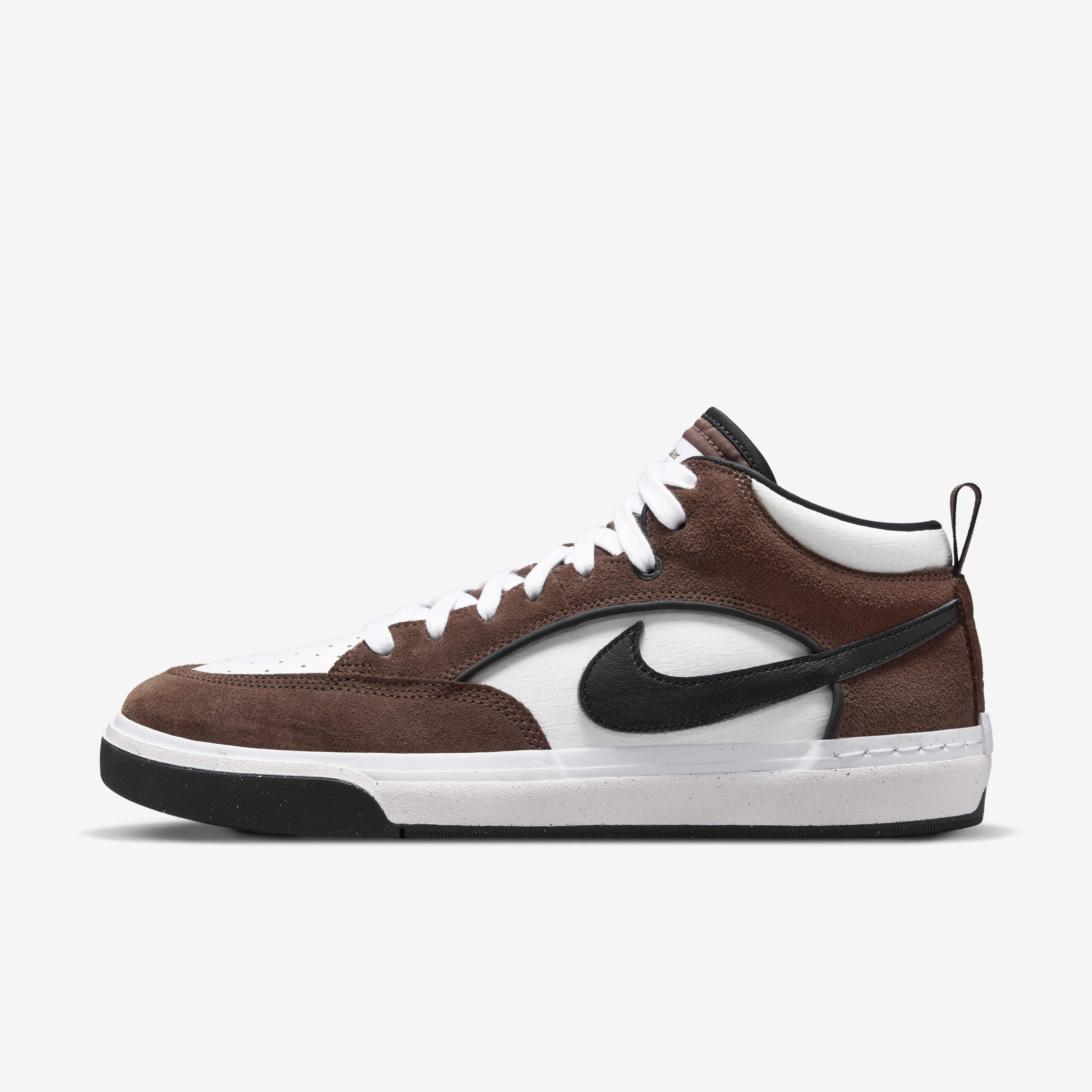 Buy Nike SB React Leo Skate Shoes - Light Chocolate/White