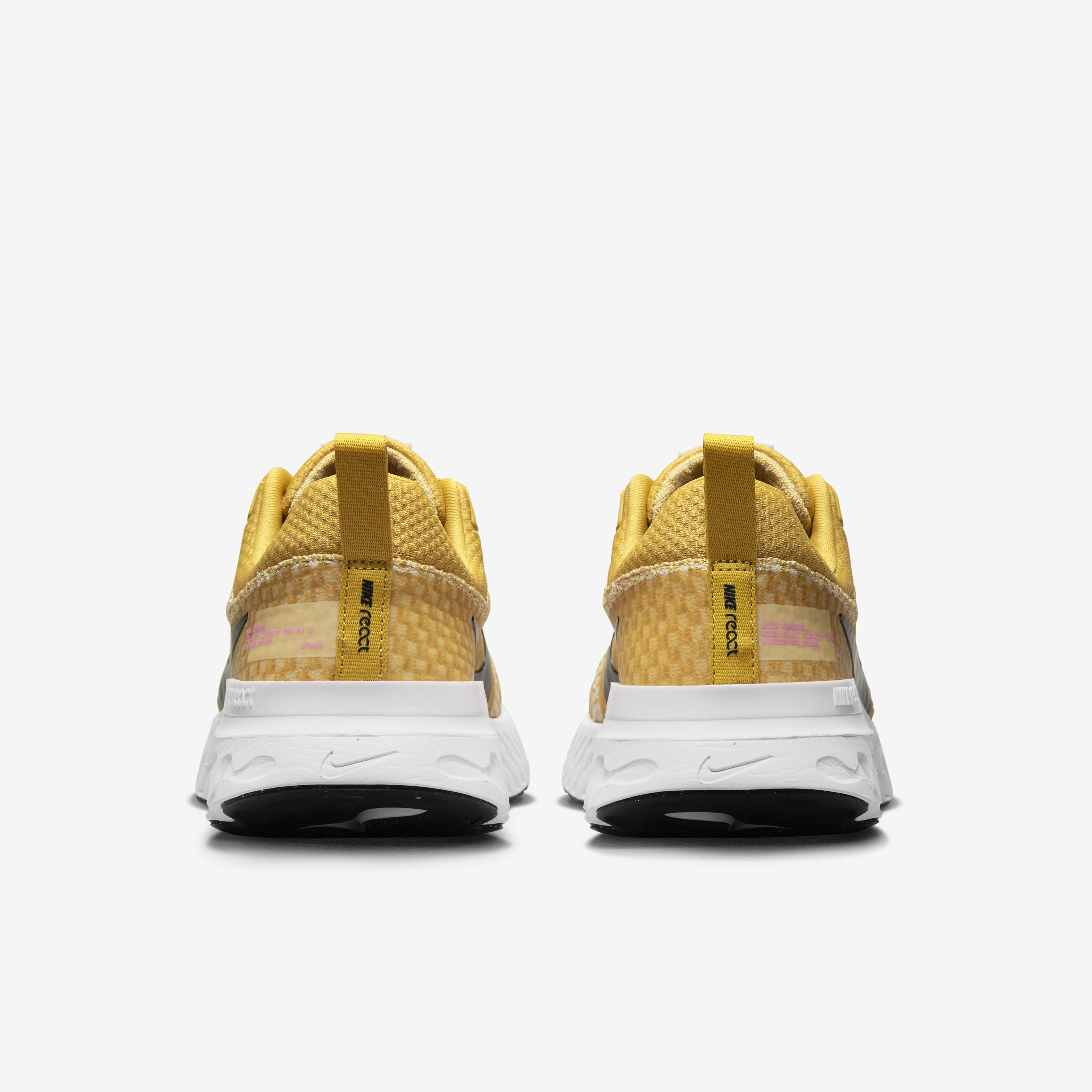 Buy Nike React Infinity 3 Women s Road Running Shoes Wheat Gold Pink Spell Light Cream Black Nike Saudi Official