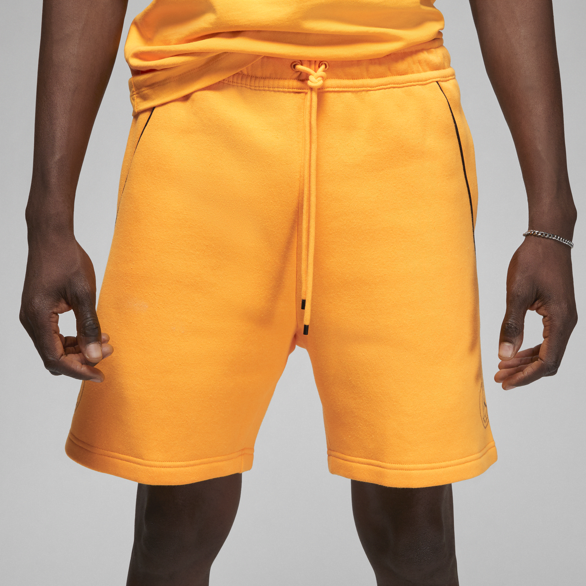 Nike tech best sale fleece shorts yellow