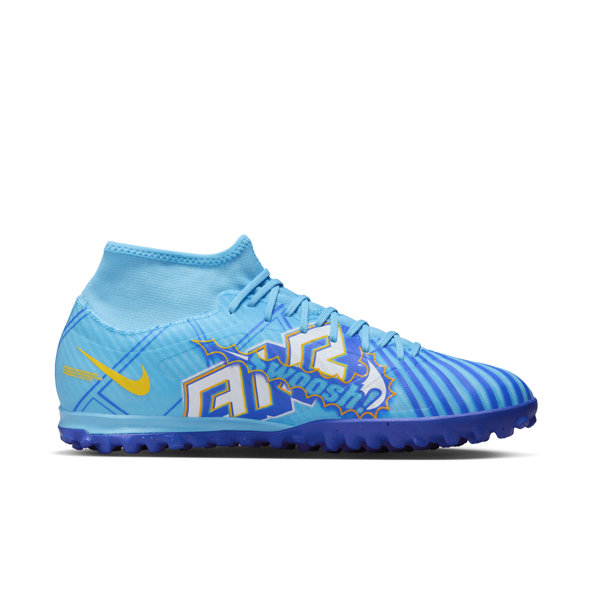 Shop Zoom Mercurial Superfly 9 Academy KM TF Turf Football Shoes | Nike KSA