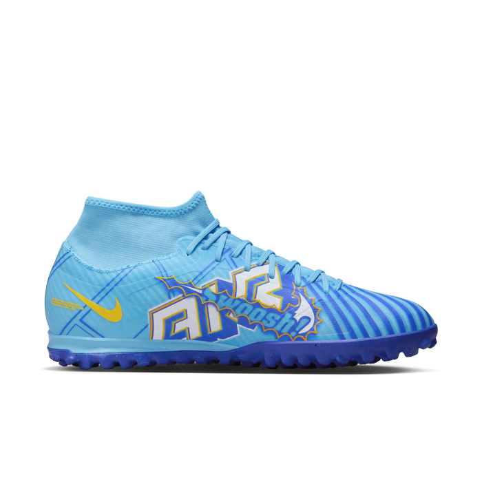 Nike mercurial discount bleu