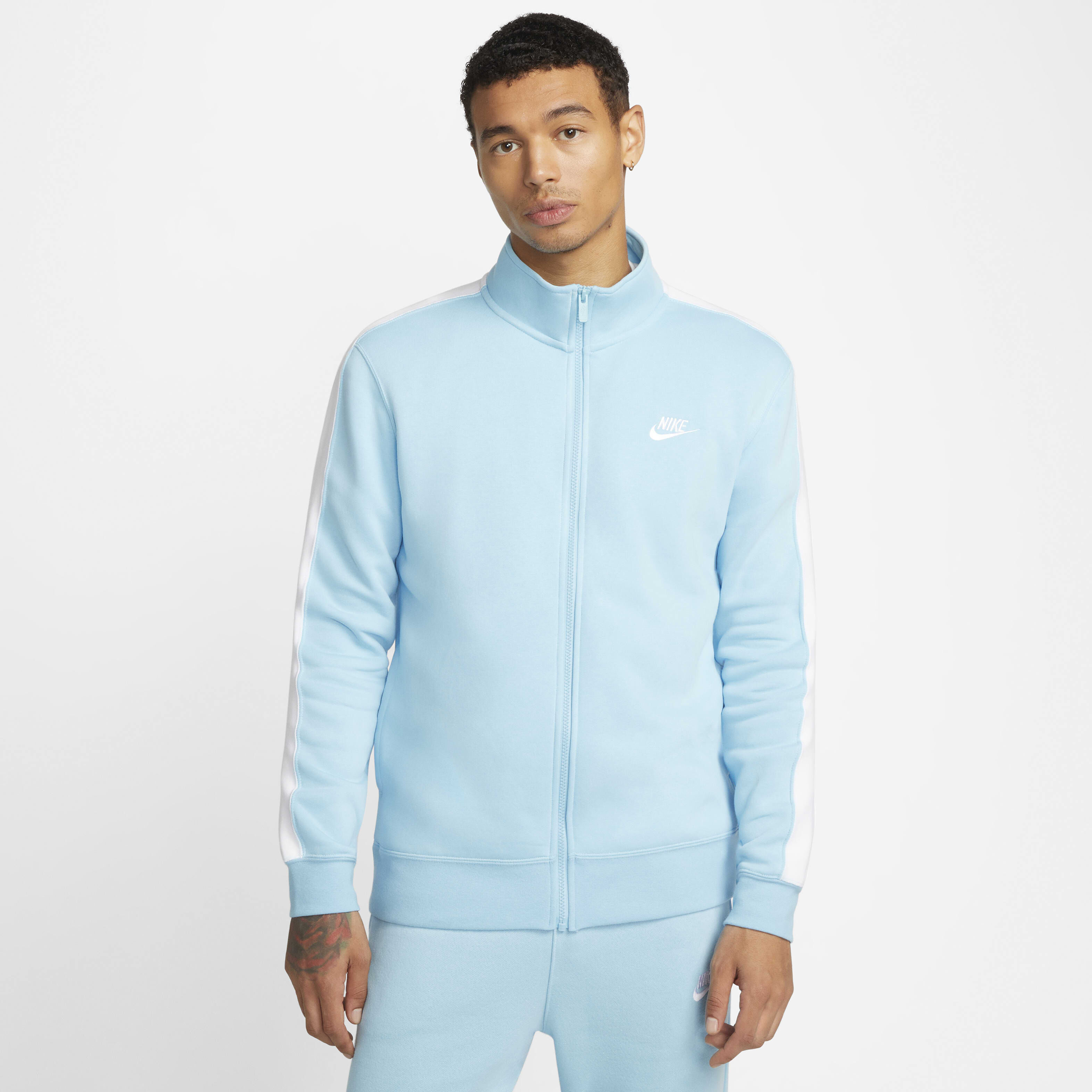 Buy Nike Sportswear Club Fleece Men's Tracksuit Jacket - Blue