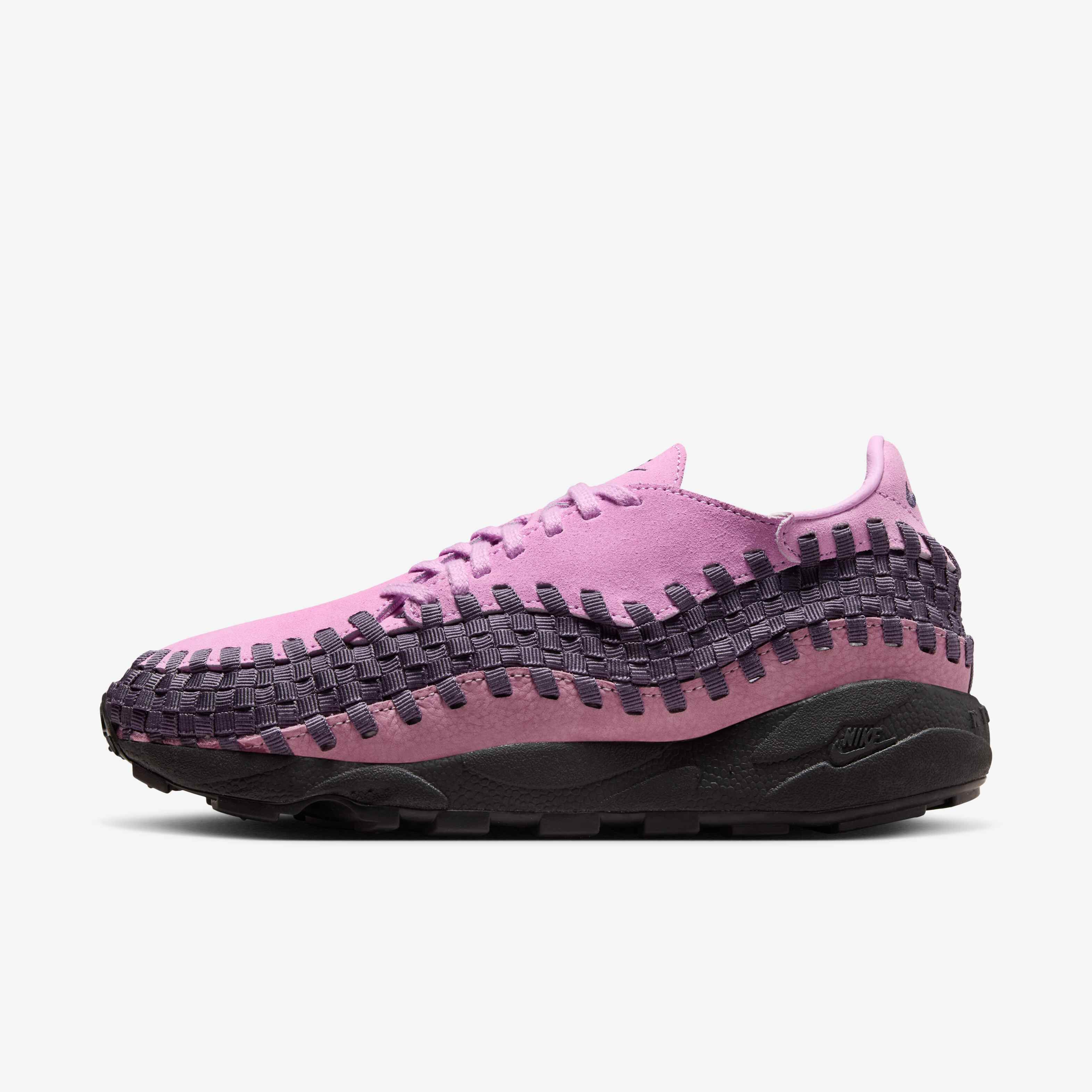 Buy Nike Air Footscape Woven Women s Shoes Beyond Pink Plum Dust Black Dark Raisin Nike Saudi Official