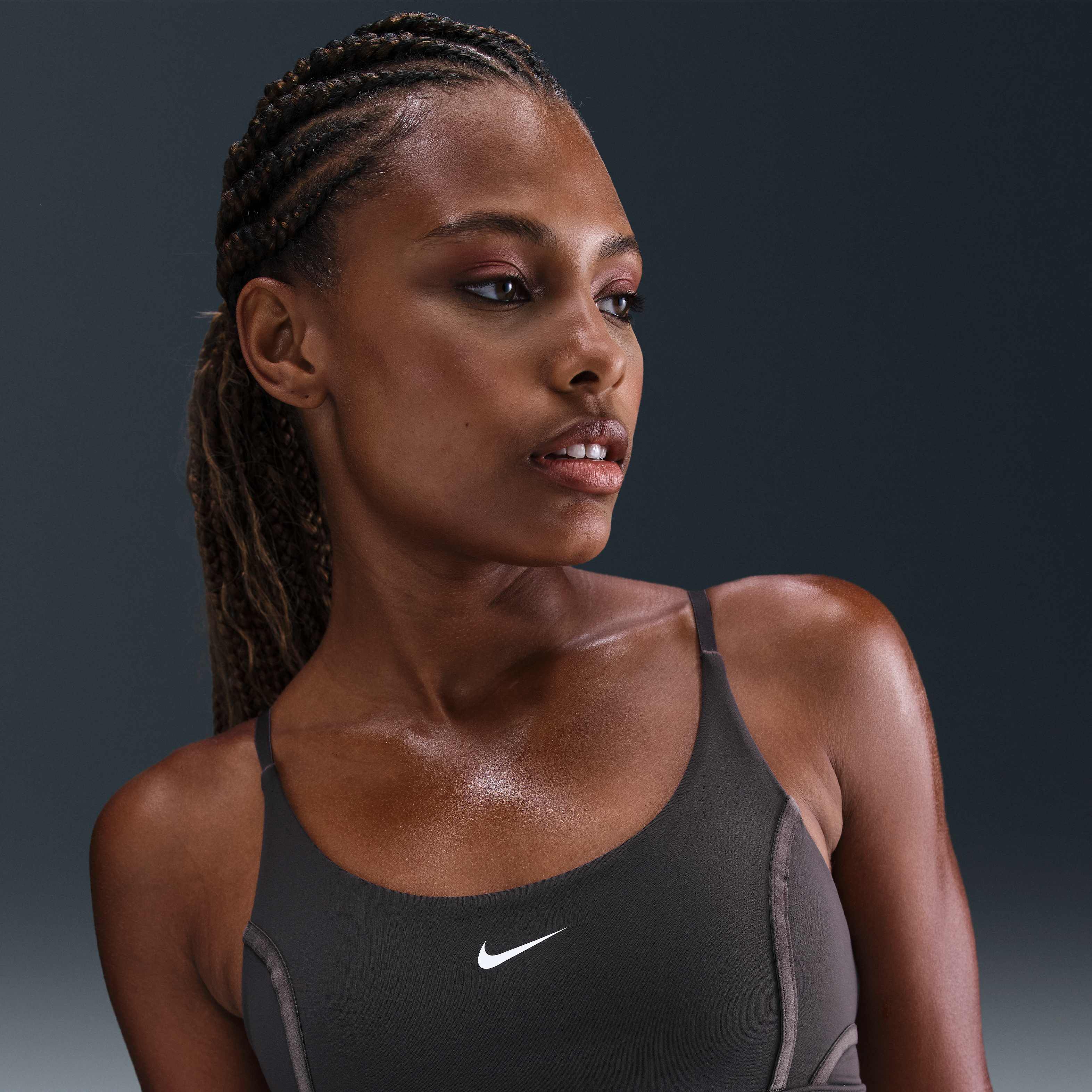 Buy Nike One Women's LightSupport Padded Sports Bra Thunder Grey