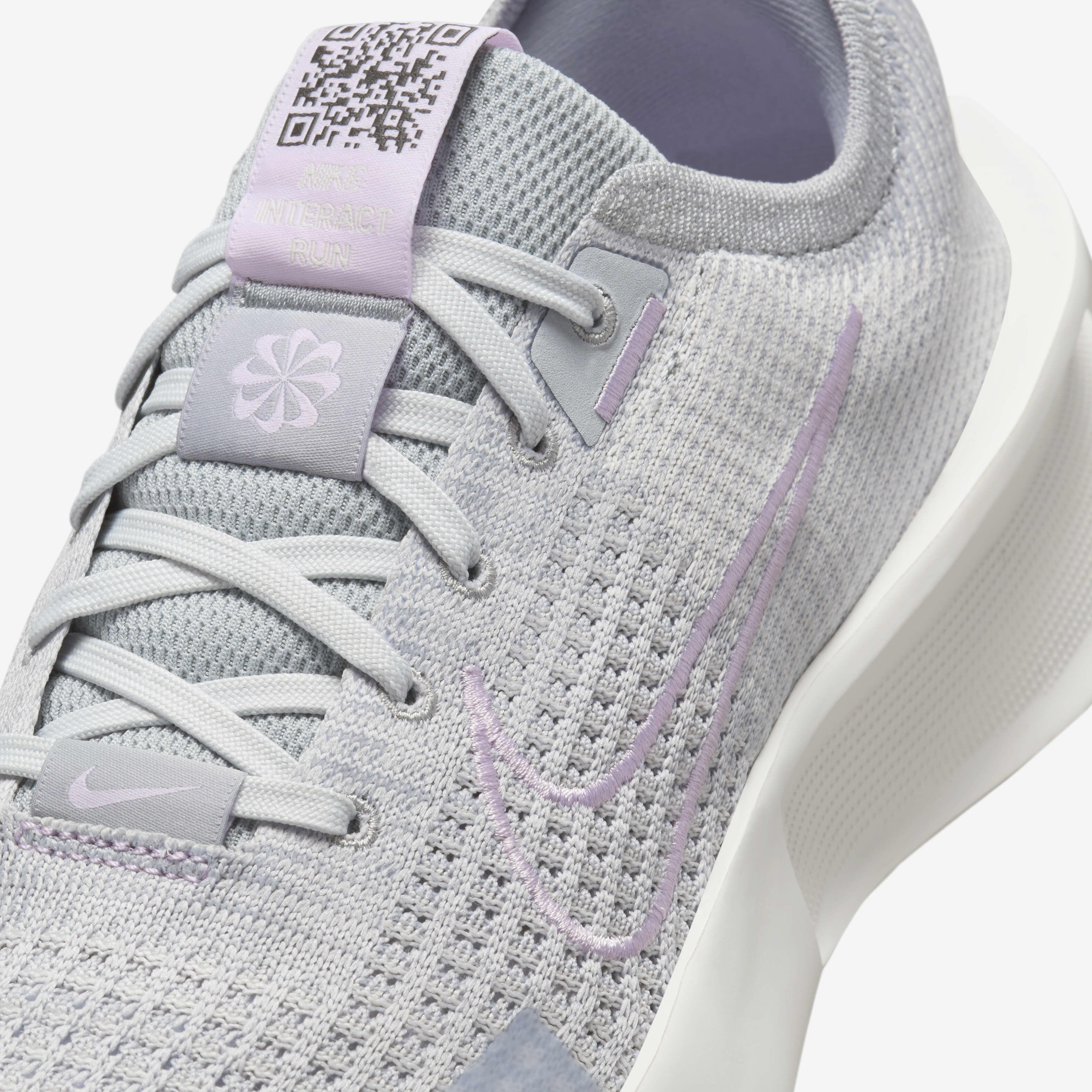 Nike women's shoes grey and purple 2025