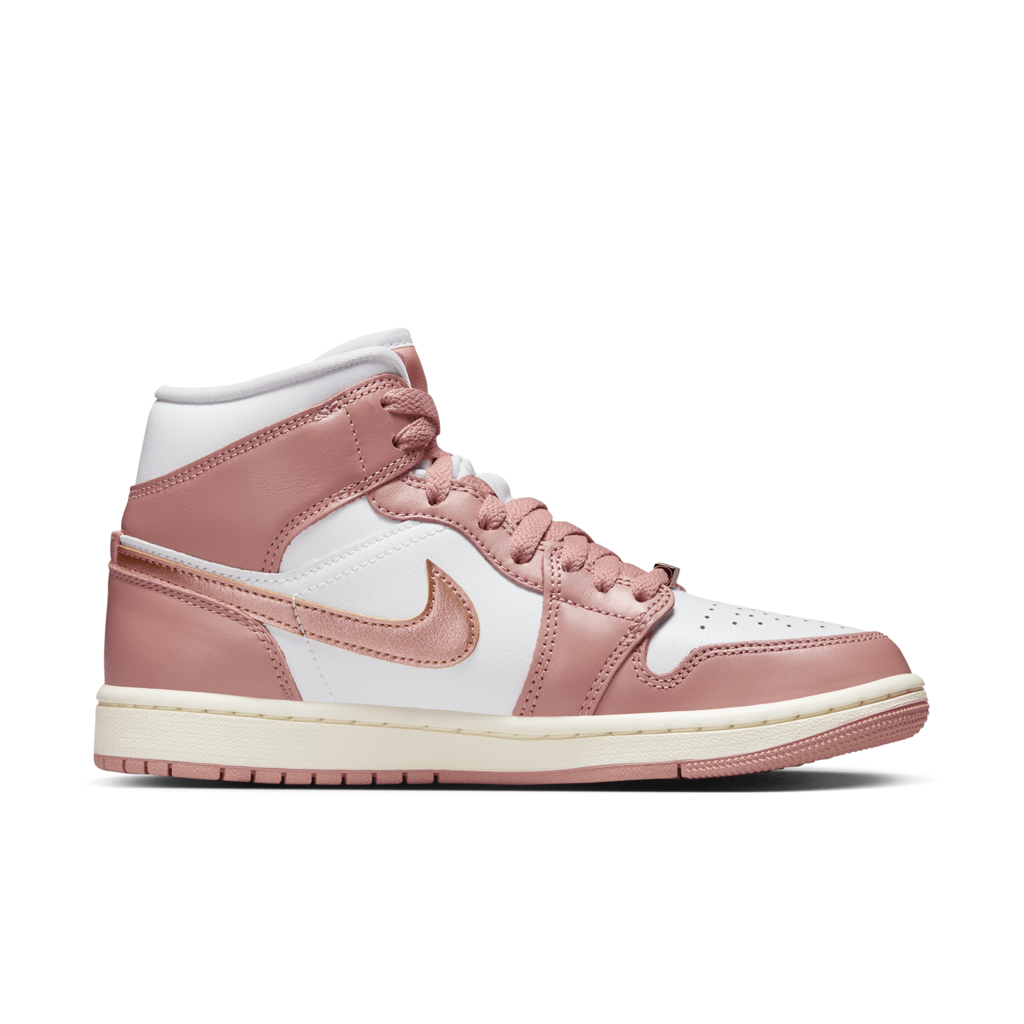 Jordan 1 shop mid rose