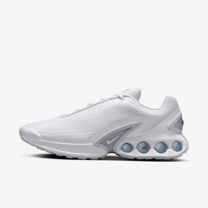 Buy Nike Air Max Dn Shoes White/White/Metallic Silver/White