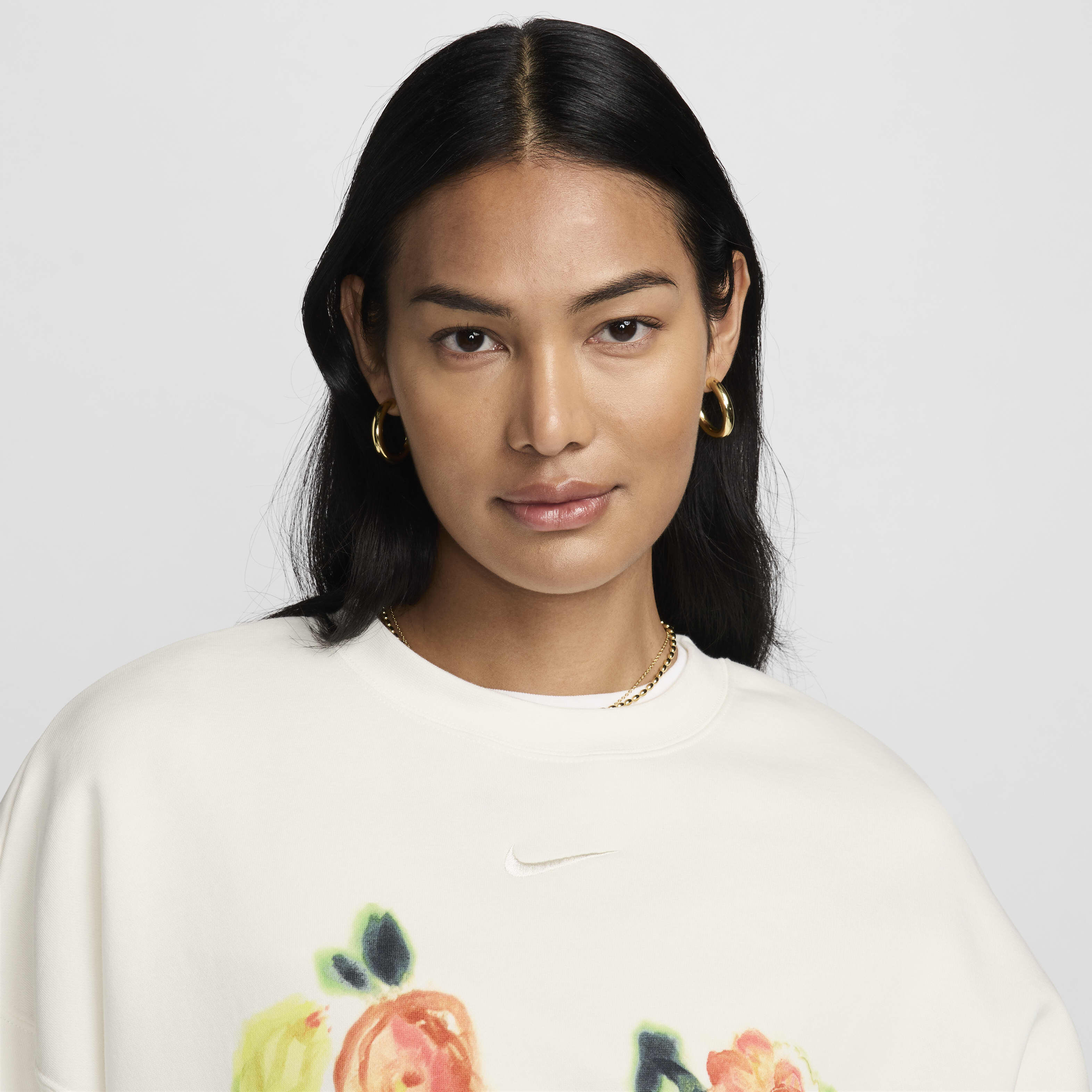 Buy Nike Sportswear Phoenix Fleece Women s Artist Collection Over Oversized Crew Neck Sweatshirt Nike Saudi Official