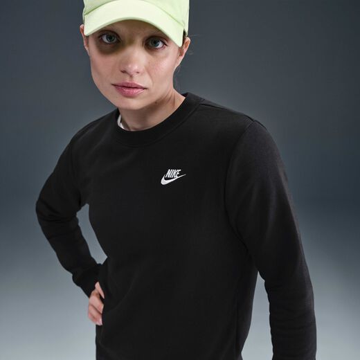 T-Shirts & Tops-Nike, Nike Sportswear Club Fleece, Women's Crew-Neck Sweatshirt