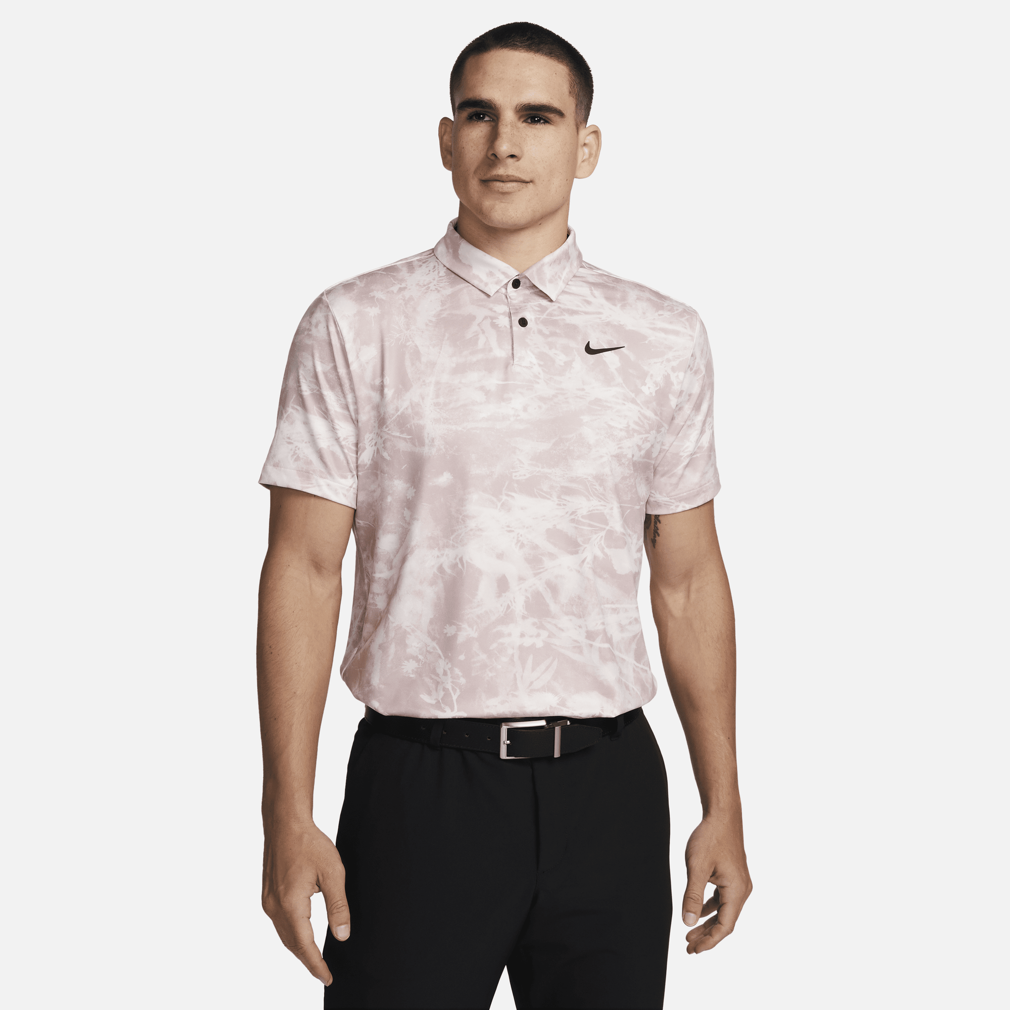 Nike camo store golf shirt