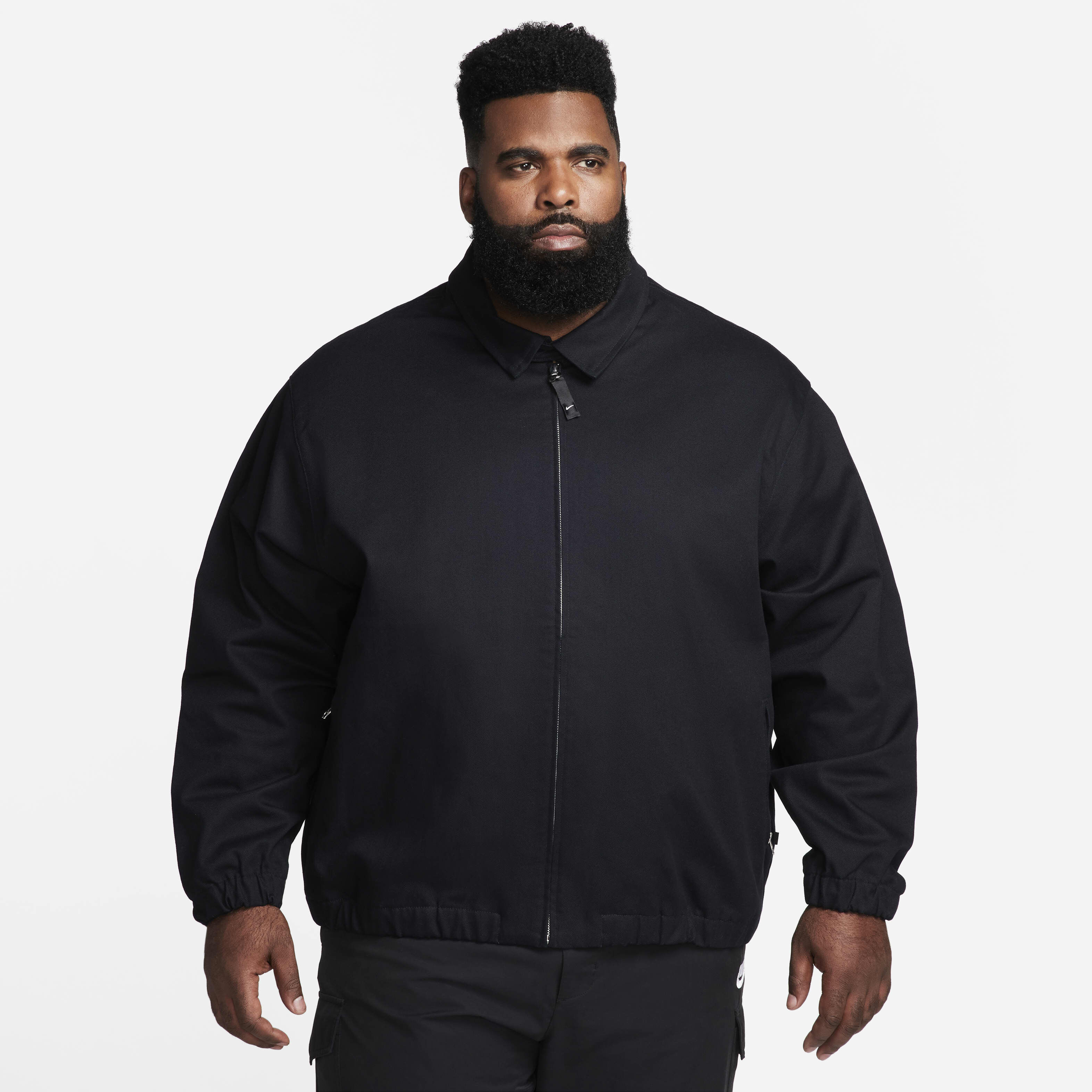 Nike ジップアップジャケット ジャージ ネイビー オレンジ 140