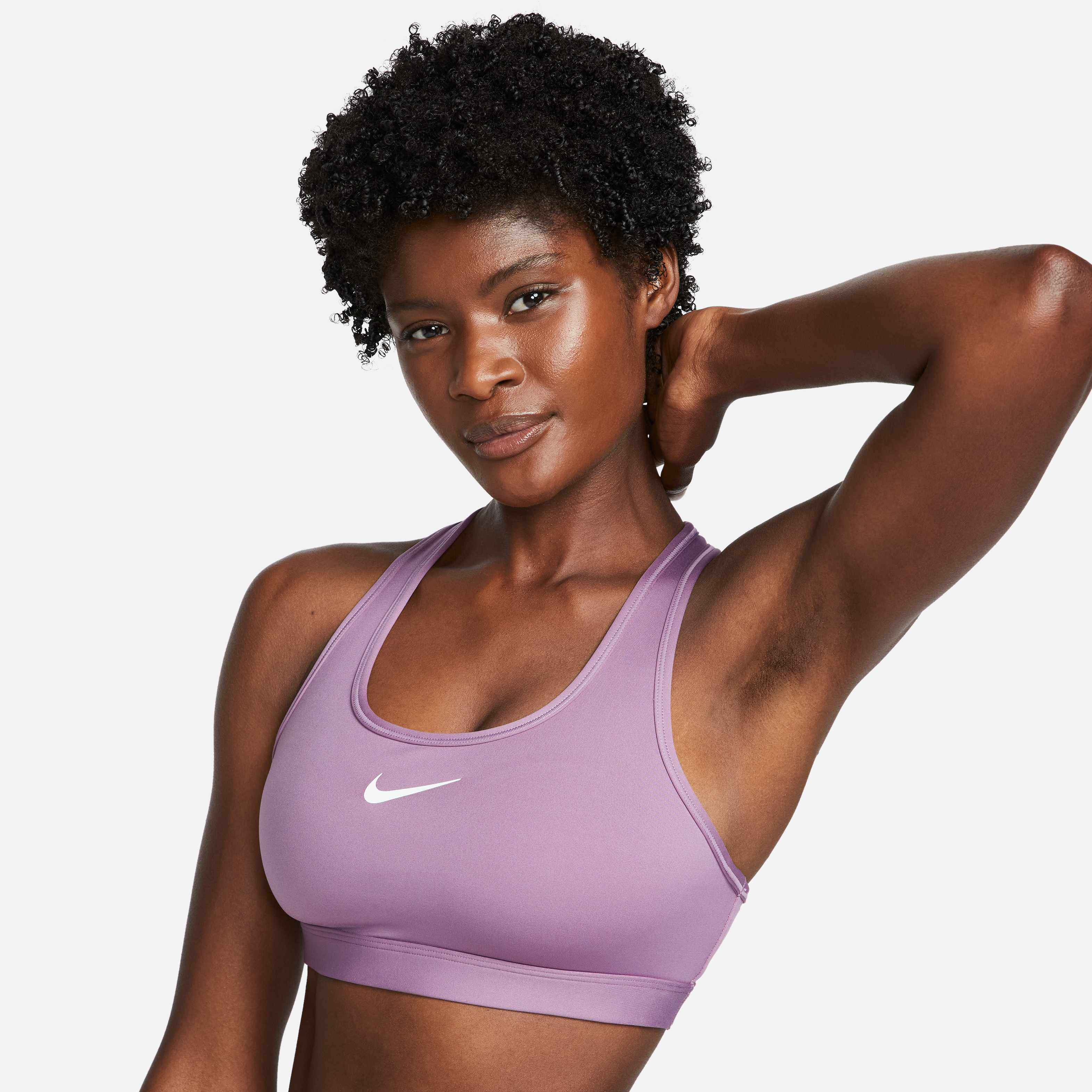 nike training favourites bra in purple