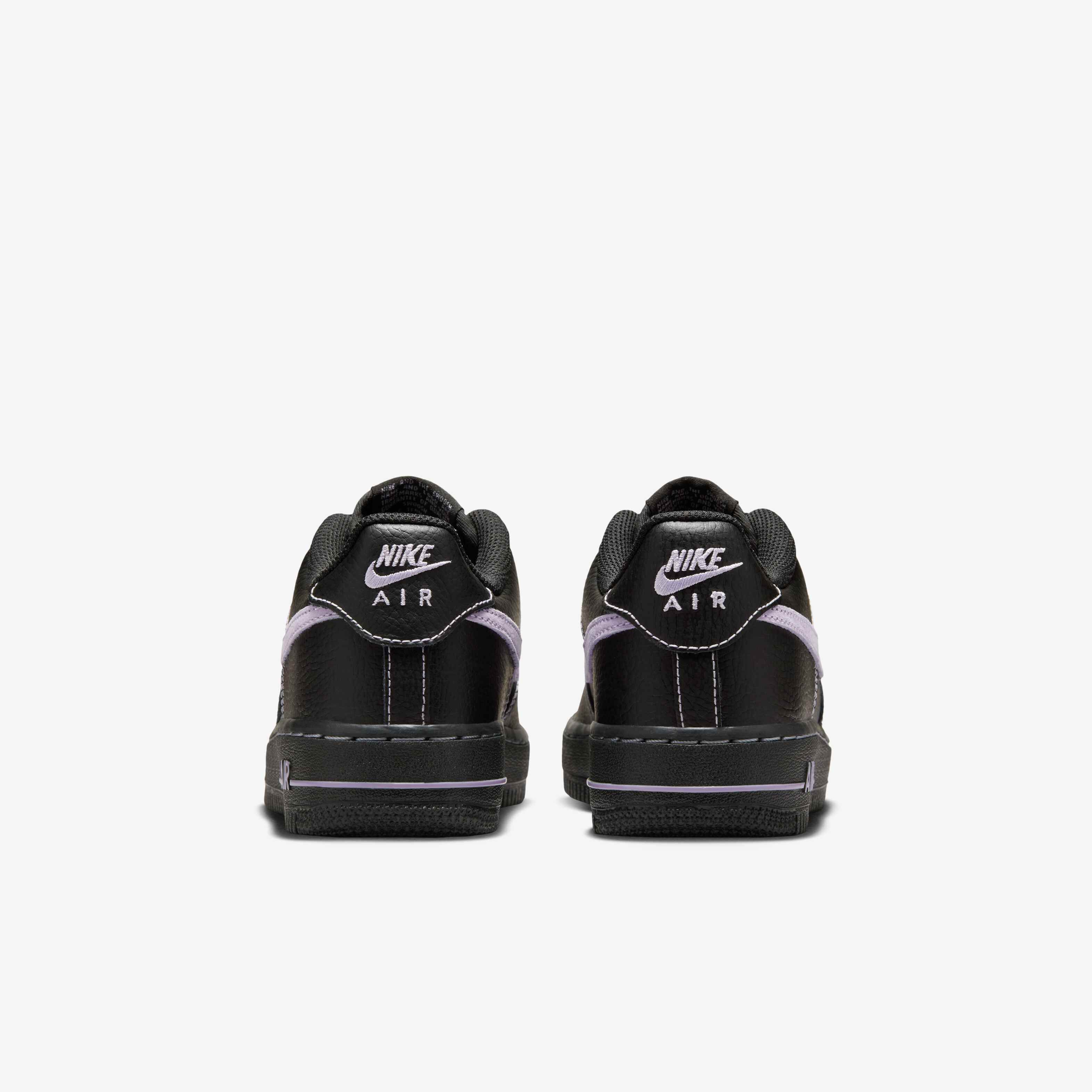 Buy Nike Air Force LV8 Older Kids' Shoes Black/Hydrangeas
