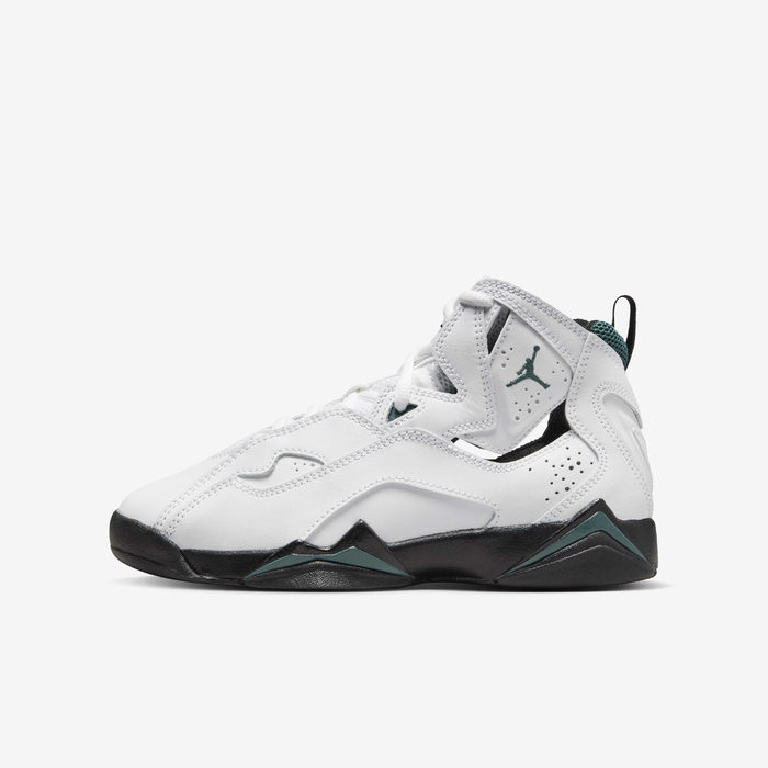Buy Jordan True Flight Older Kids' Shoes White/Oxidised Green