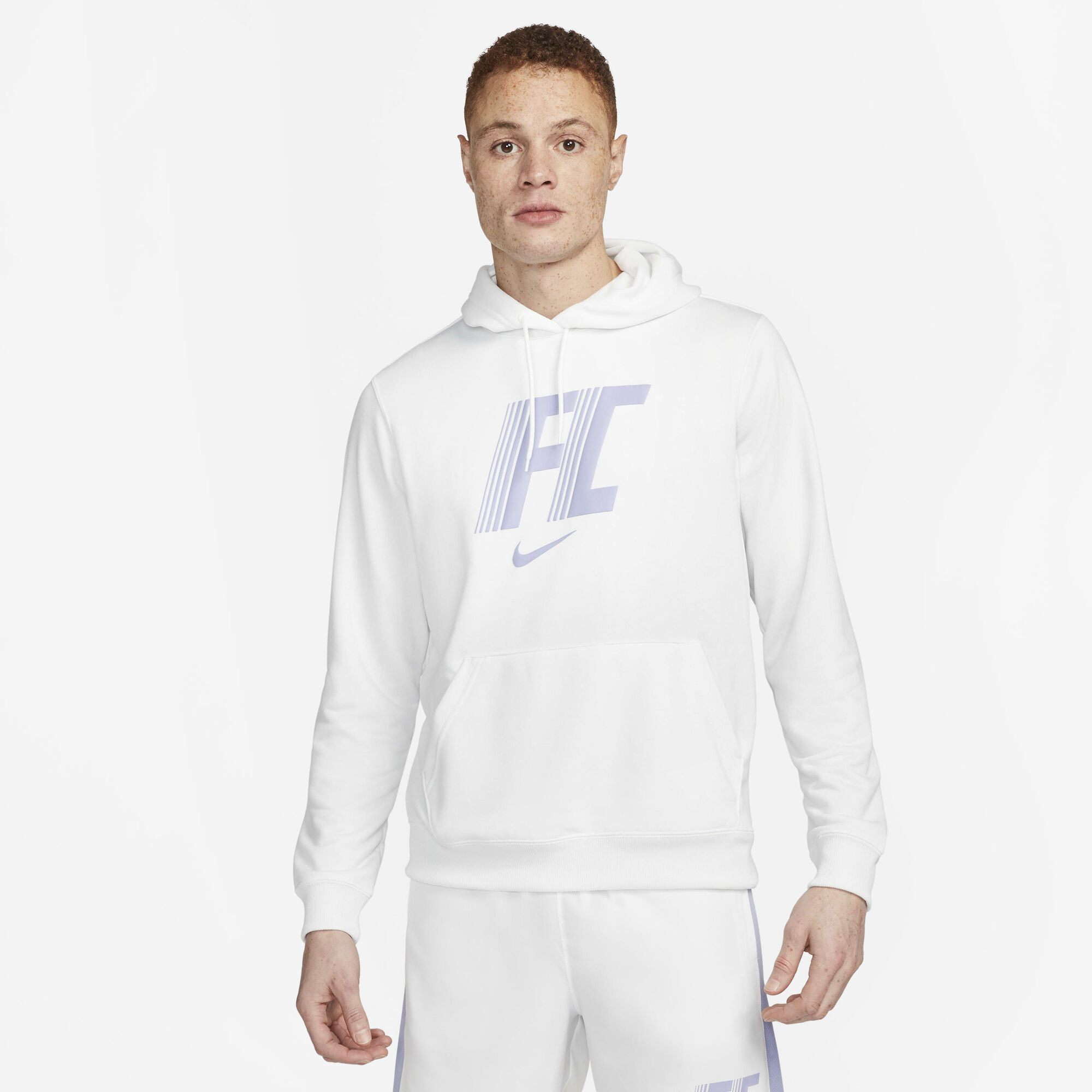 Buy Nike Dri-FIT Men's Fleece Football Hoodie Summit White